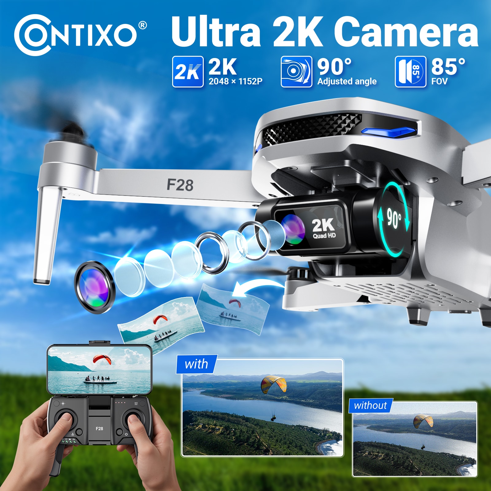 Contixo F28 drones - View #4