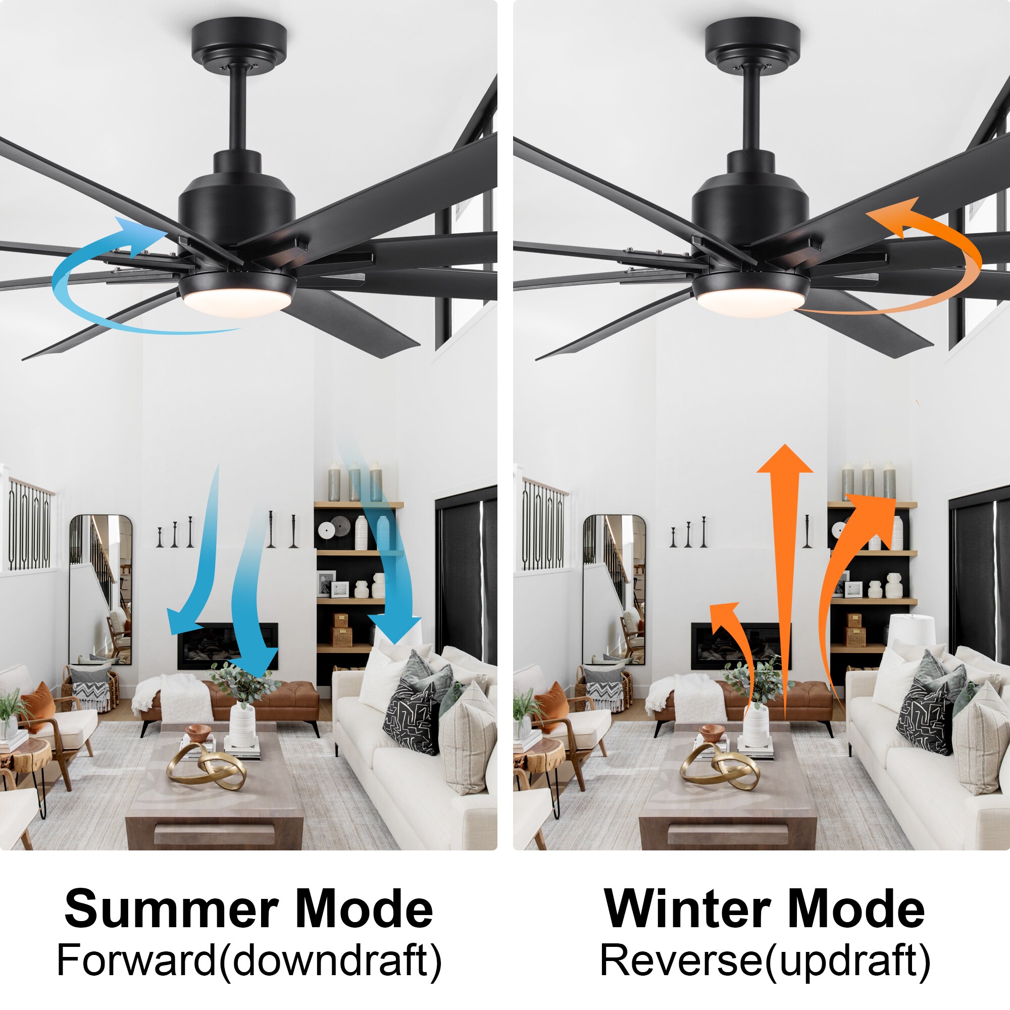 JUSHUA WSY-7P447550 Ceiling-Fans - View #4