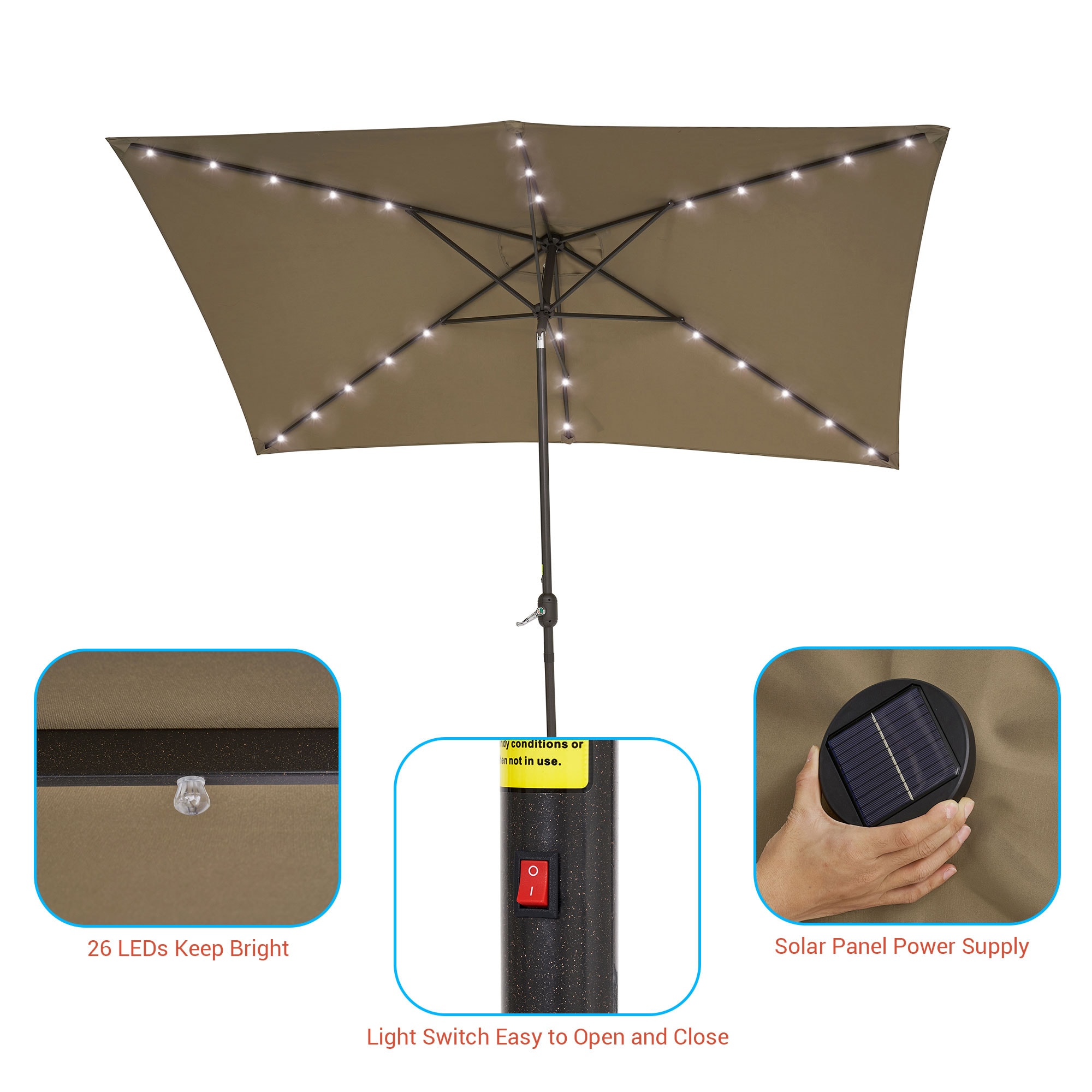 ACEGOSES LW-RLED16TP Umbrellas-2 - View #4