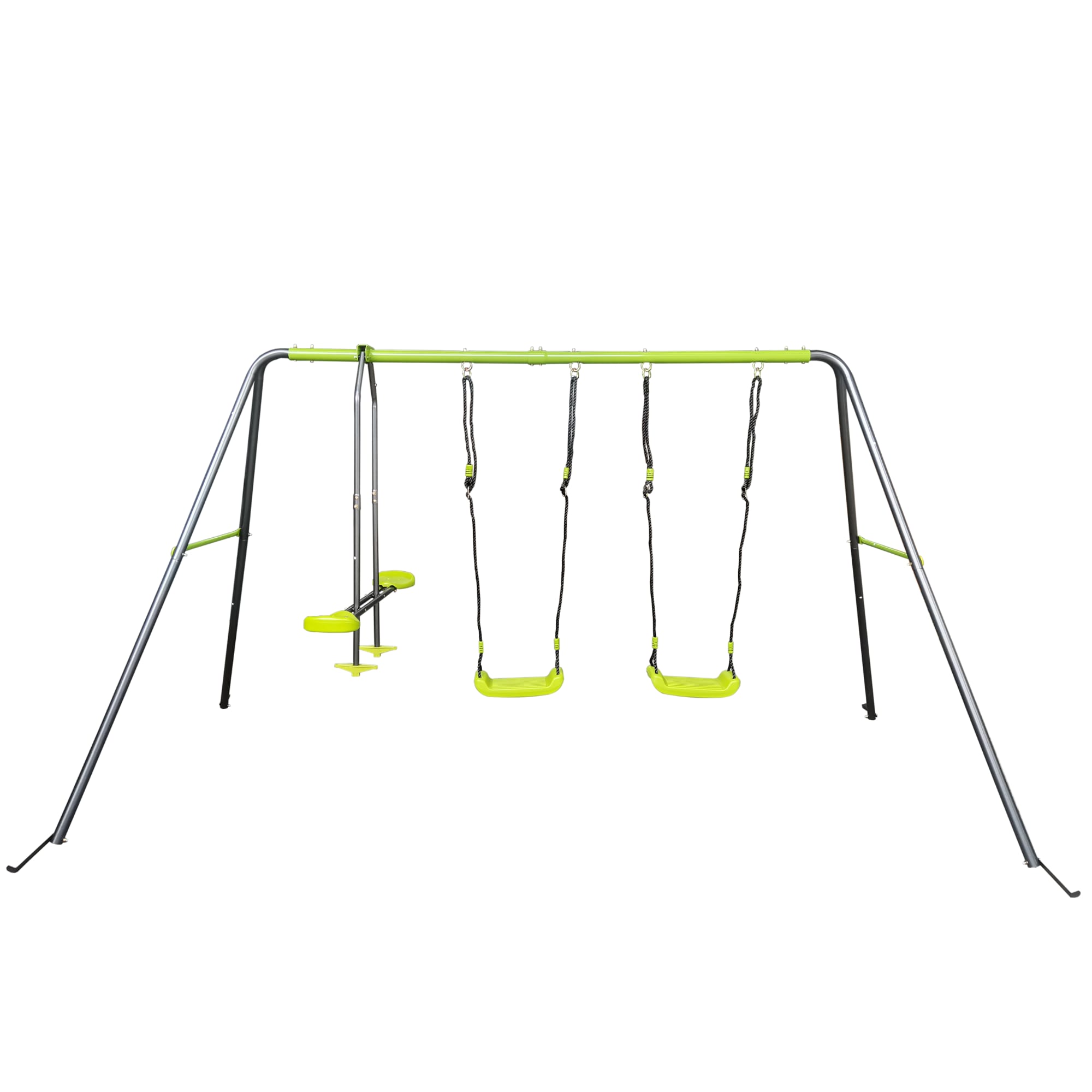 Siavonce XH40287 Swings green Metal Rope Swing