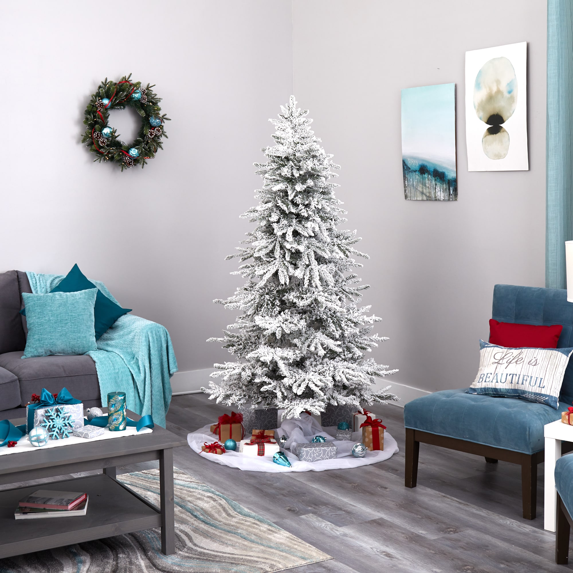 Nearly Natural T1494 Artificial-Christmas-Trees - View #10