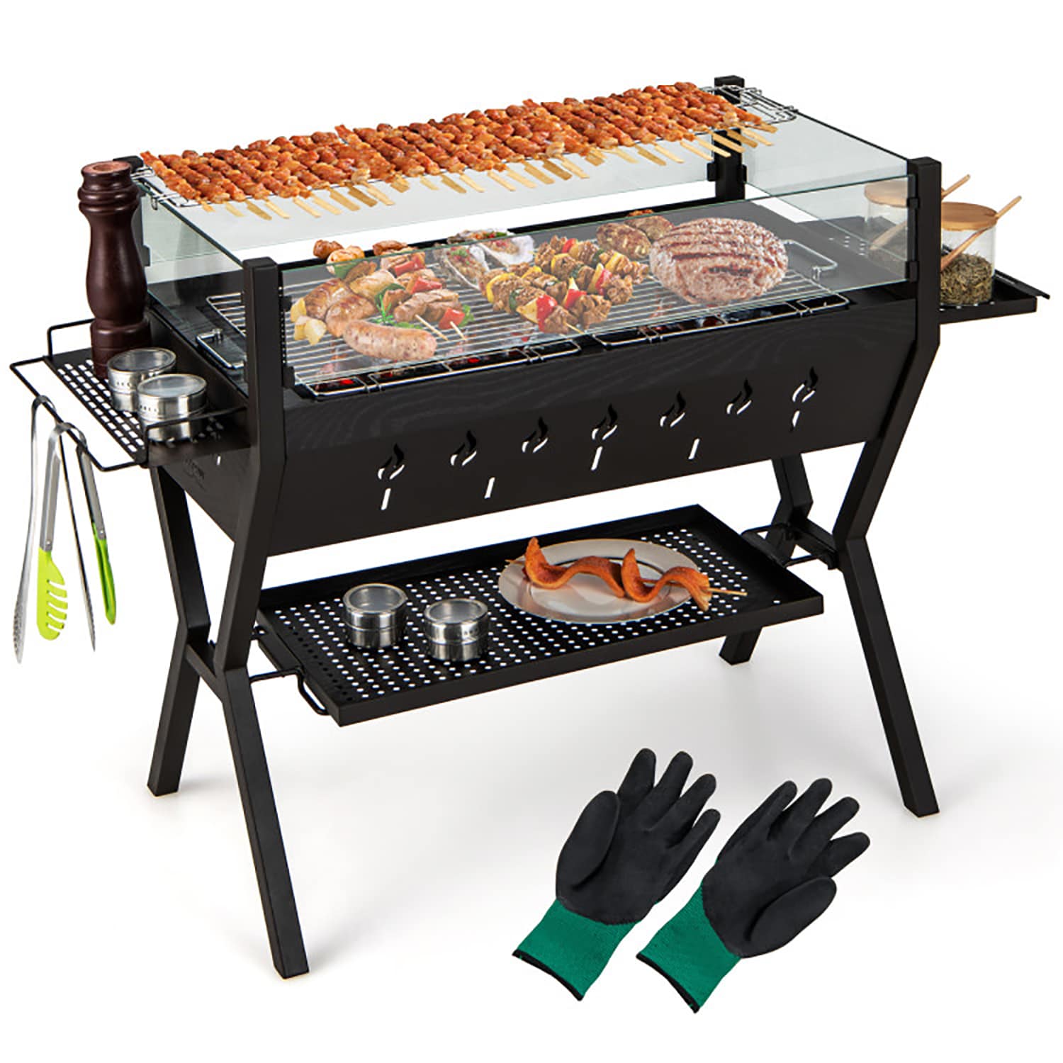 GZMR MO-ES10208URE Charcoal-Grills - View #2