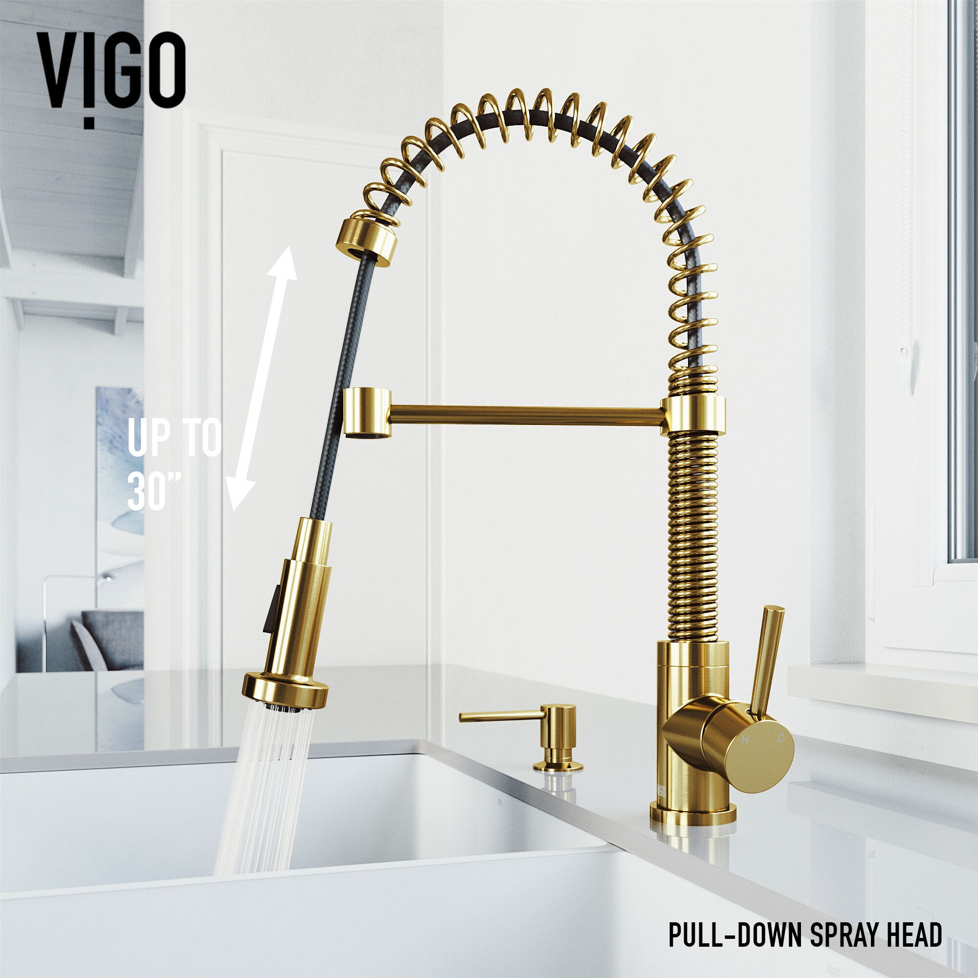VIGO VG02001MGK6 Kitchen-Faucets - View #6