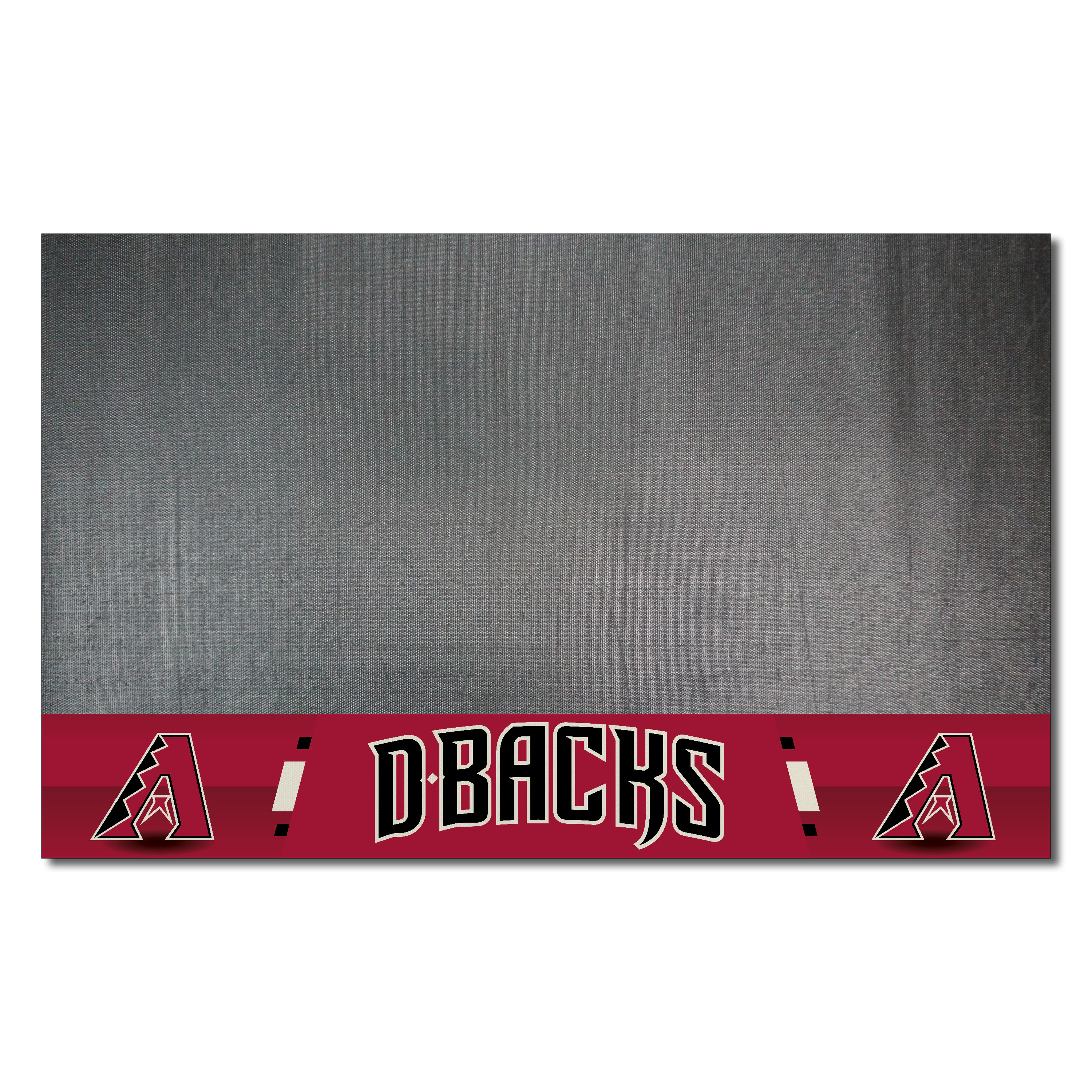 FANMATS 12144 Arizona Diamondbacks MLB Grill Mat Black Vinyl Rectangular Grill Mat
