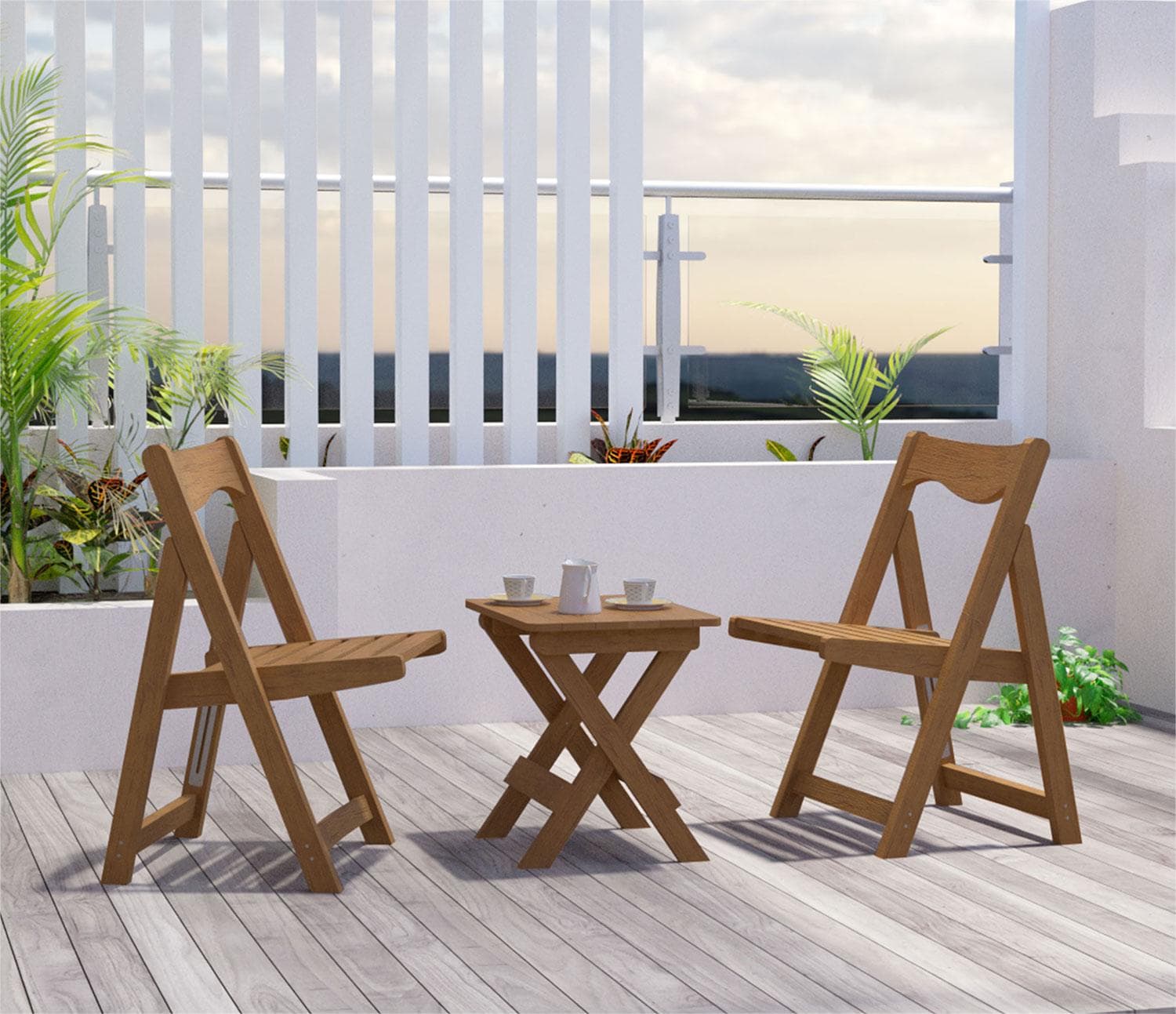 Forclover HYFAS06GR Patio-Conversation-Sets - View #6