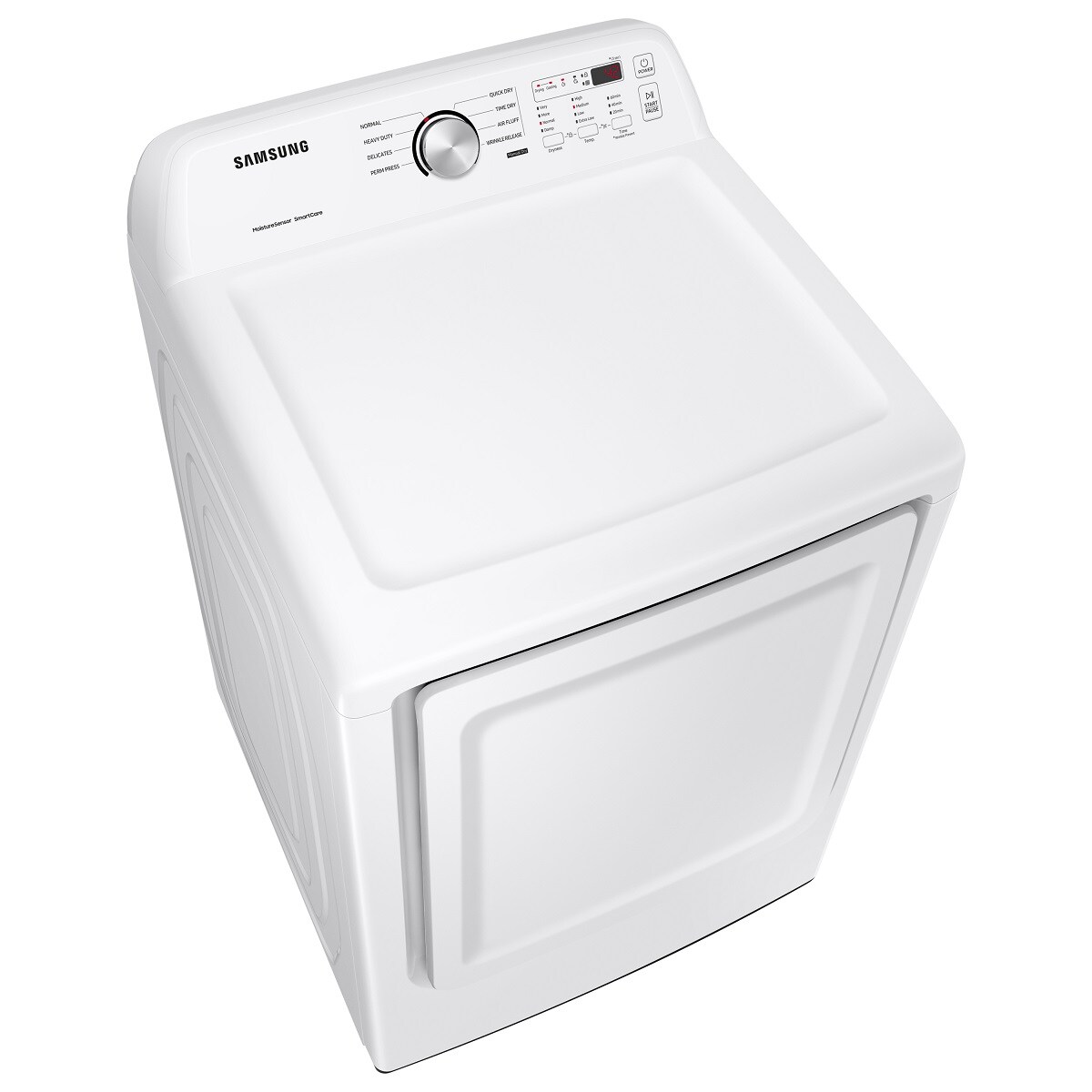 GE 7.2-cu ft Reversible Side Swing Door Gas Dryer (White) in the Gas Dryers  department at