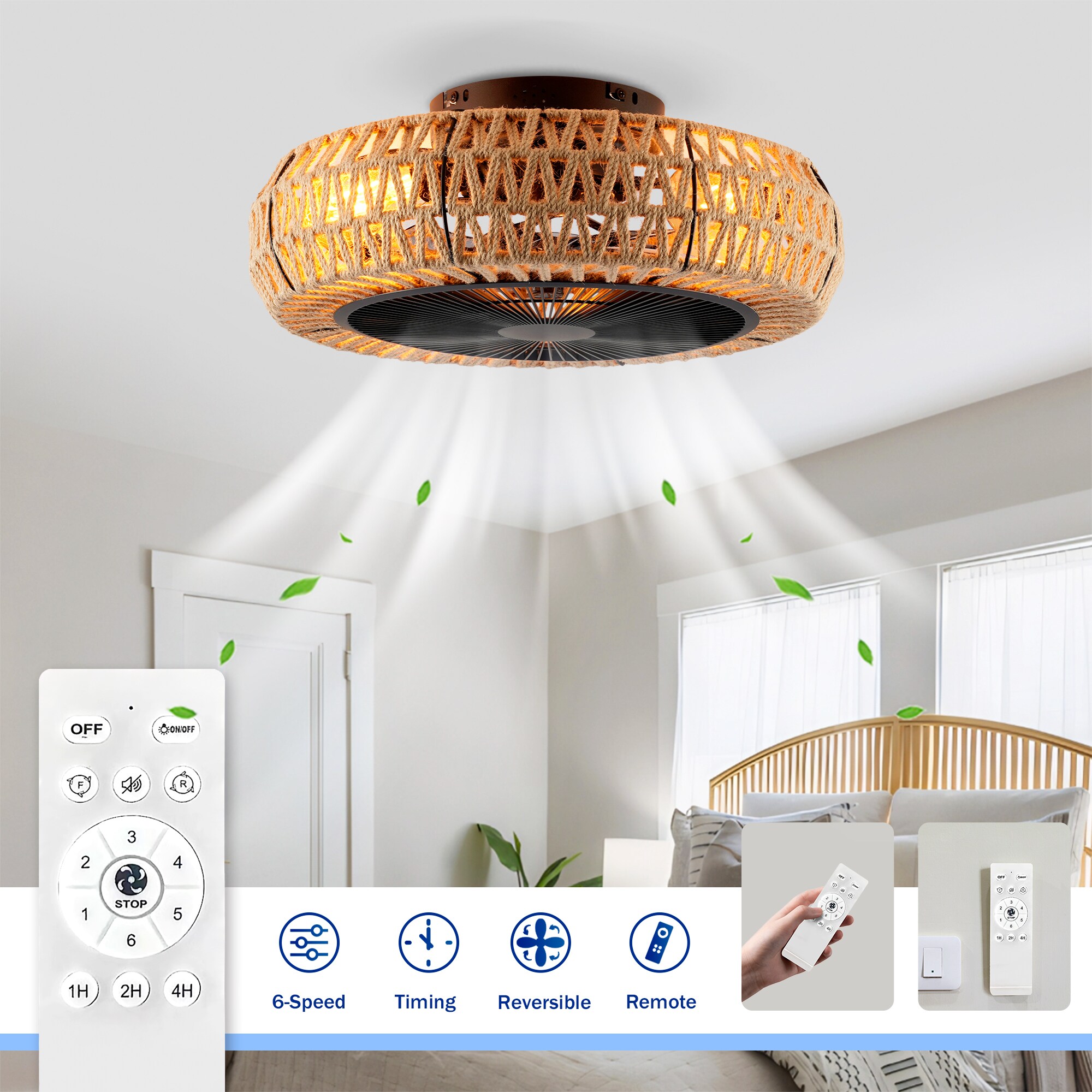 Tenleaf LIGHT0413-109 Ceiling-Fans - View #6