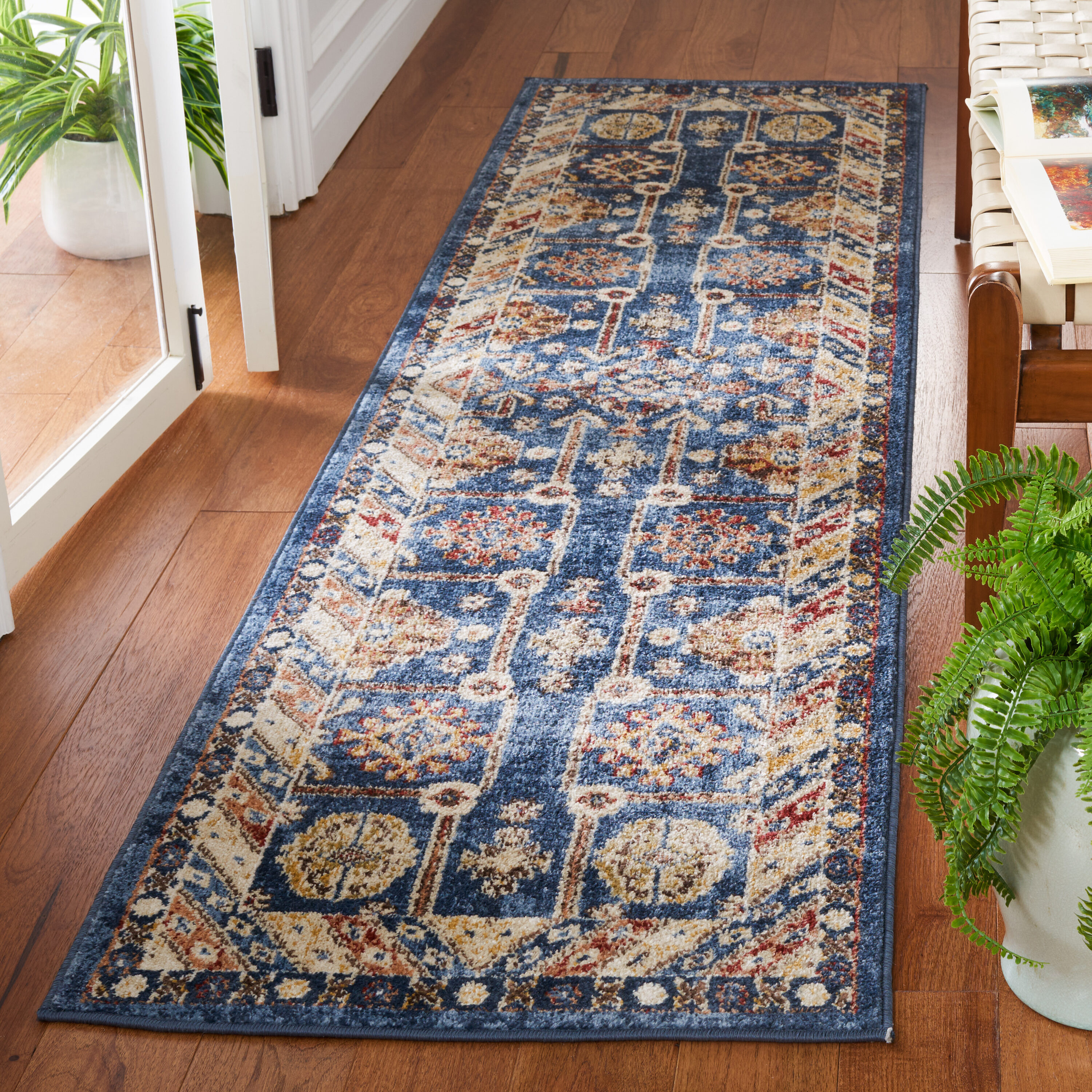 Bijar 653B Royal Ivory 2ft-3in x 16ft Runner Rug