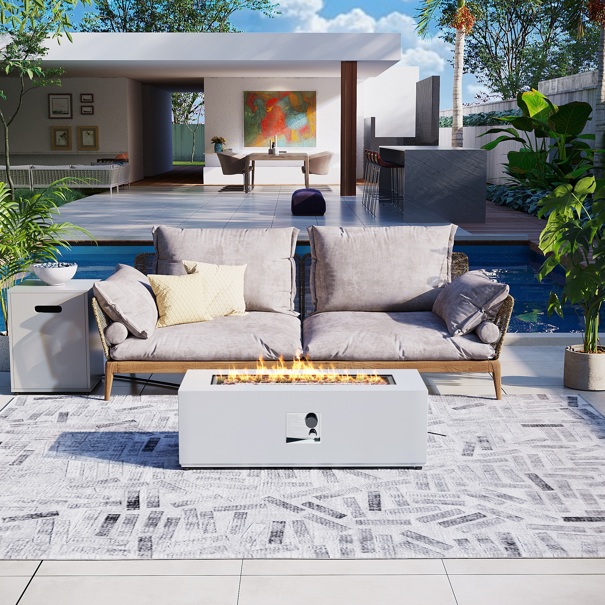 Patio Watcher 42T-CFX-GOLDEN-T Outdoor-Gas-Firepits - View #7