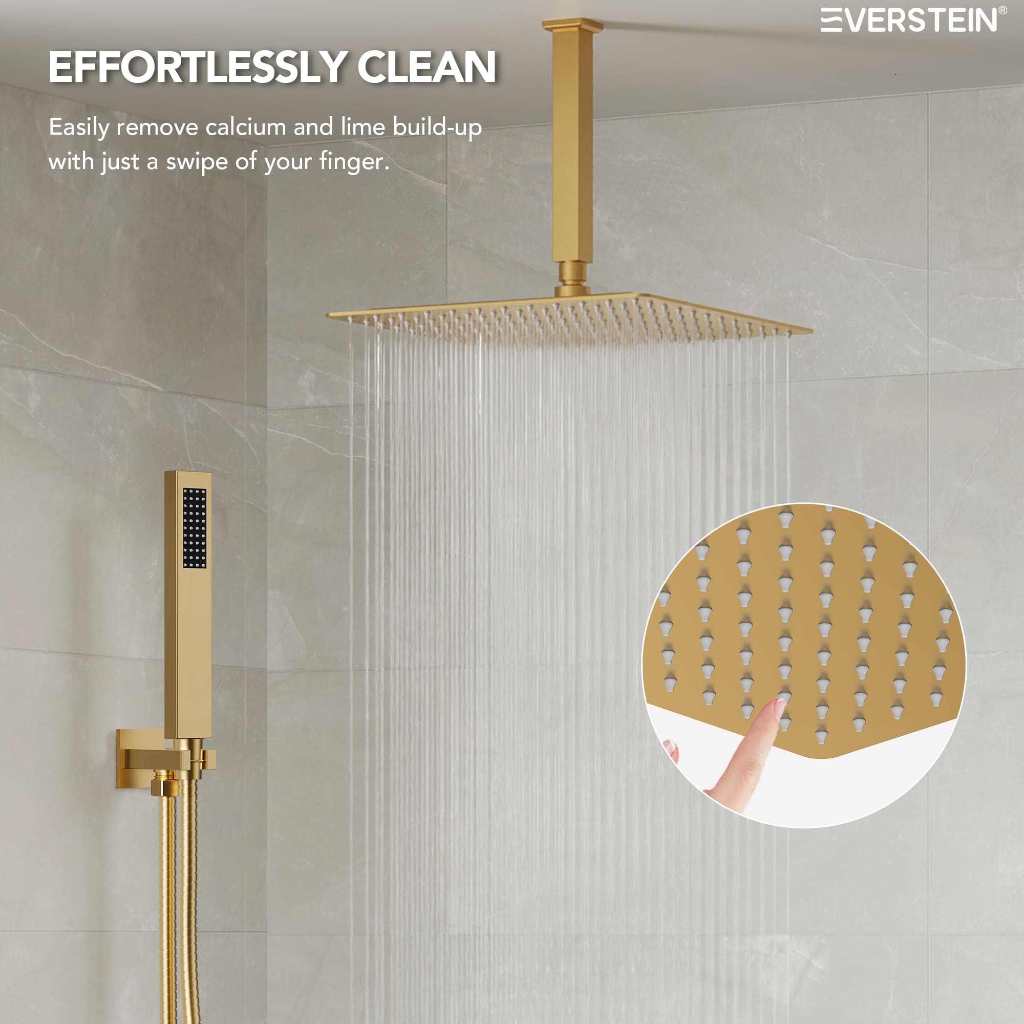 EVERSTEIN SFS-1060-GD10 Tub-Shower-Faucets - View #6