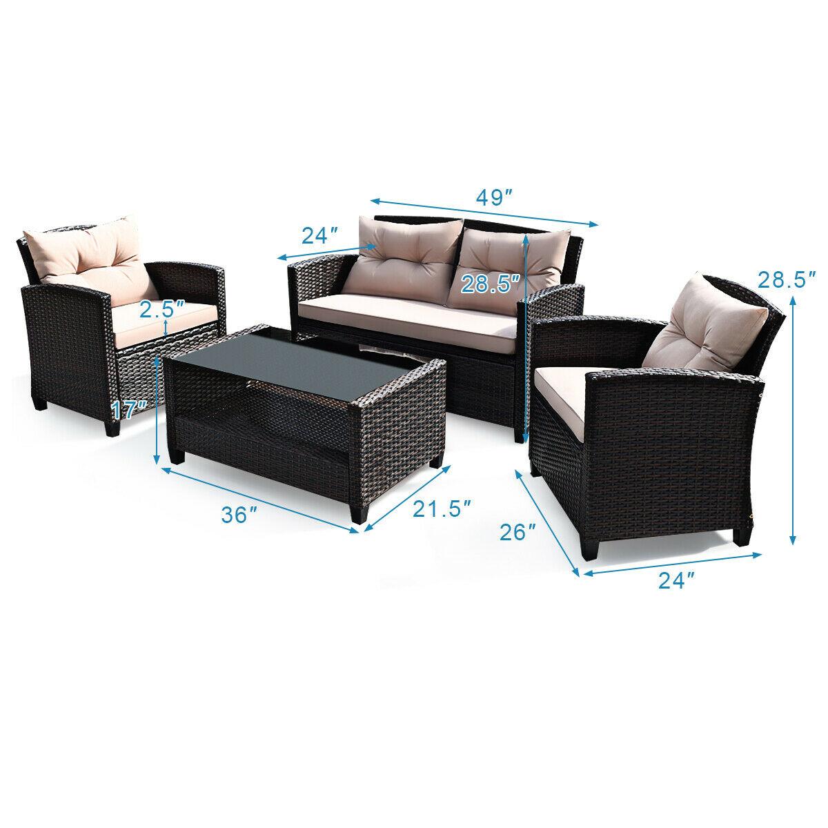 BABOOM BOM-59BBN+-CO Patio-Conversation-Sets - View #4