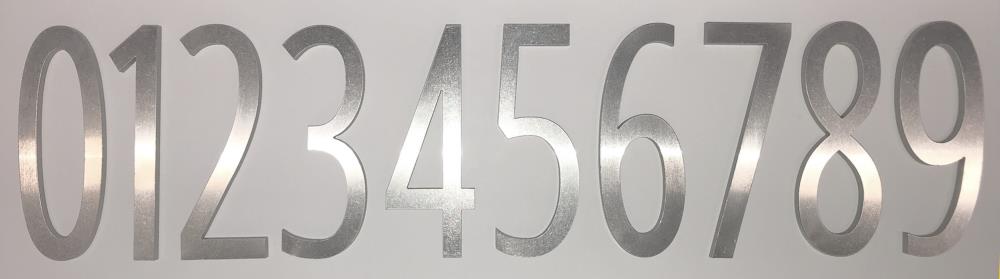 Spira Mailbox SPA-N001SS Signs-Letters-Numbers - View #5