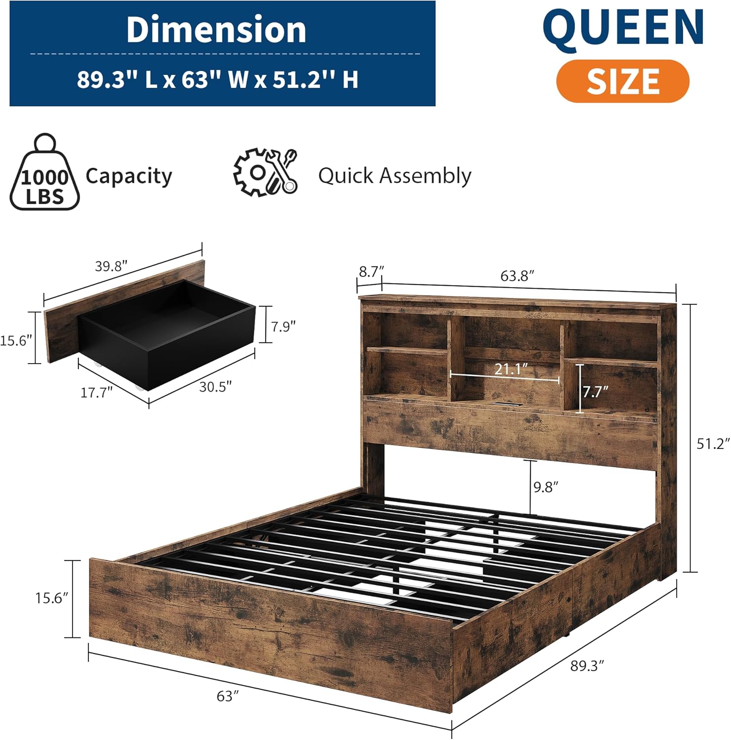 Qeetex LHF-BED-PHK-33QCTKJX beds - View #2