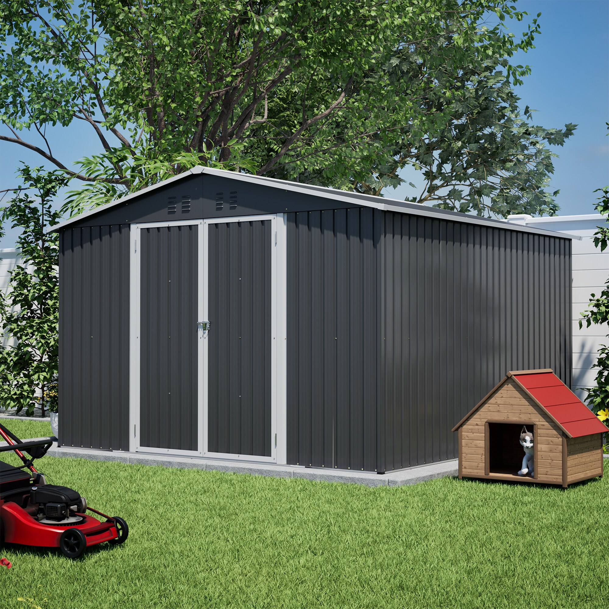 Poinic CURDS-S00027-1422 Metal-Storage-Buildings-Sheds - View #15
