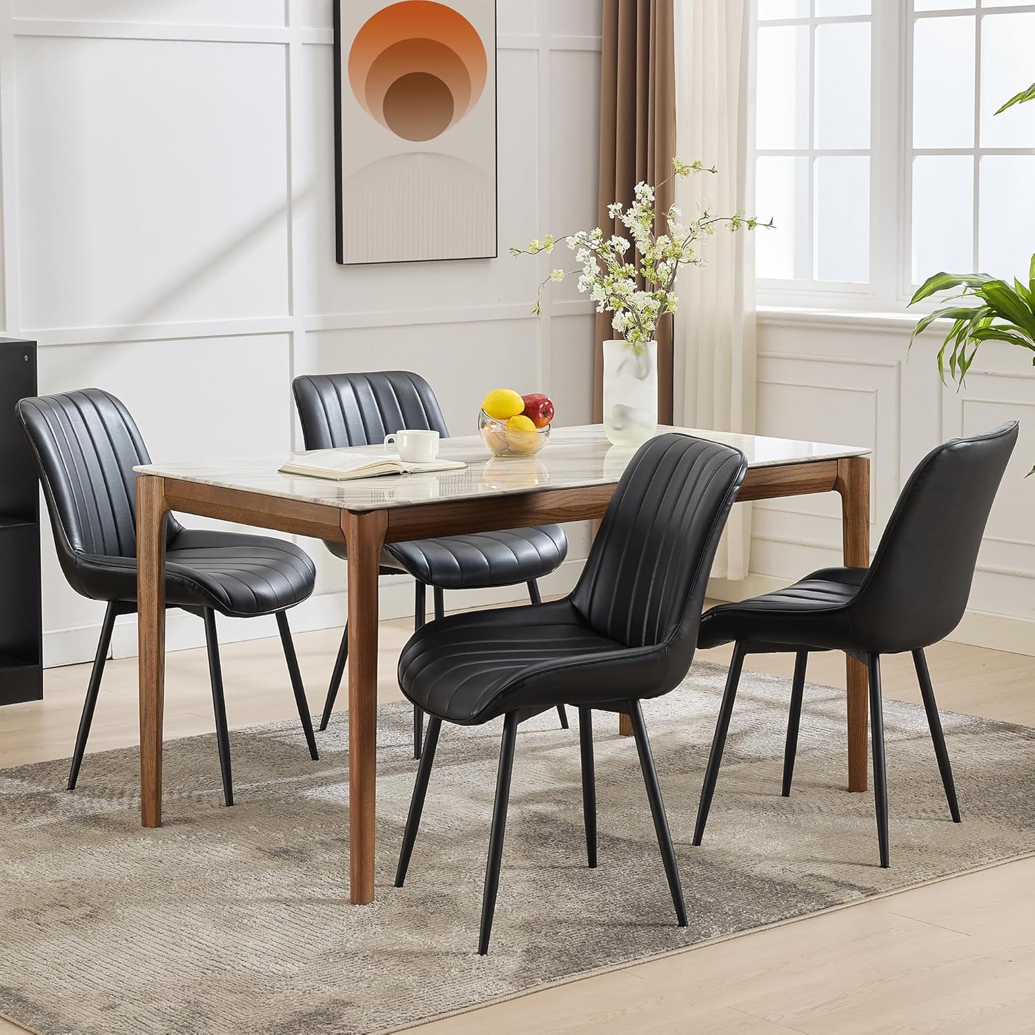 Qeetex LHF-CY-7BL44 Dining-Chairs - View #3