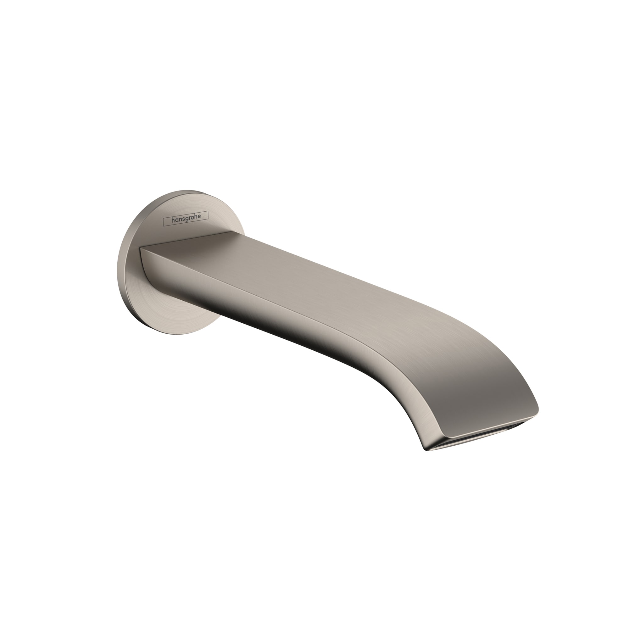 Hansgrohe 75410821 Vivenis Brushed Nickel Wall-mount Universal Fit Bathtub Spout