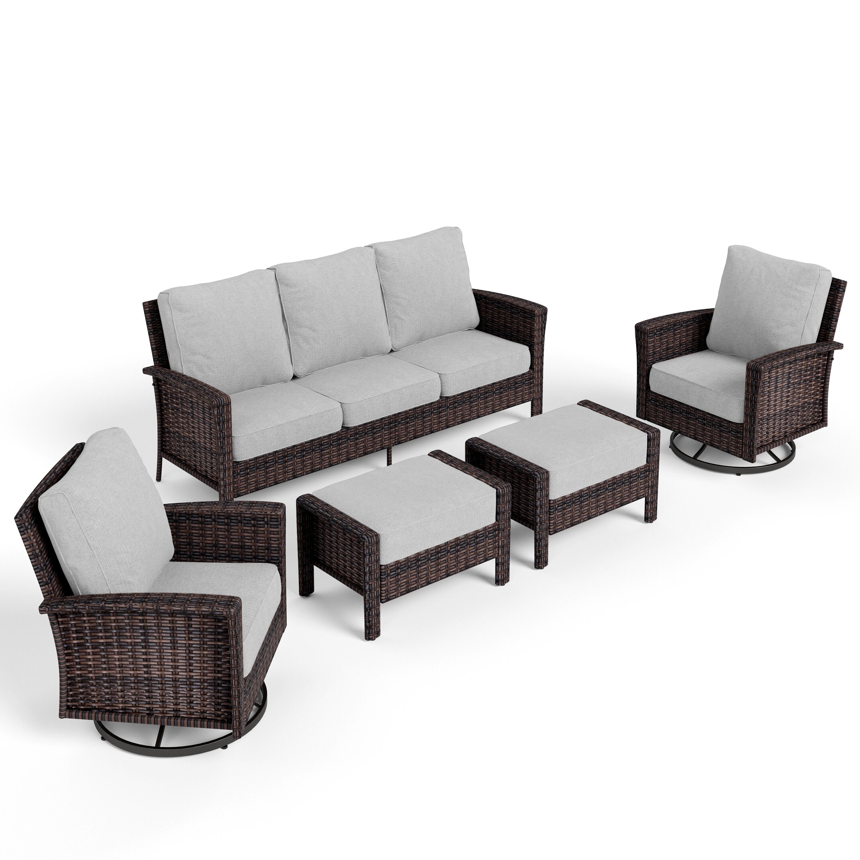 Sunshine Valley CR005-03-7-LGR Patio-Conversation-Sets - View #2