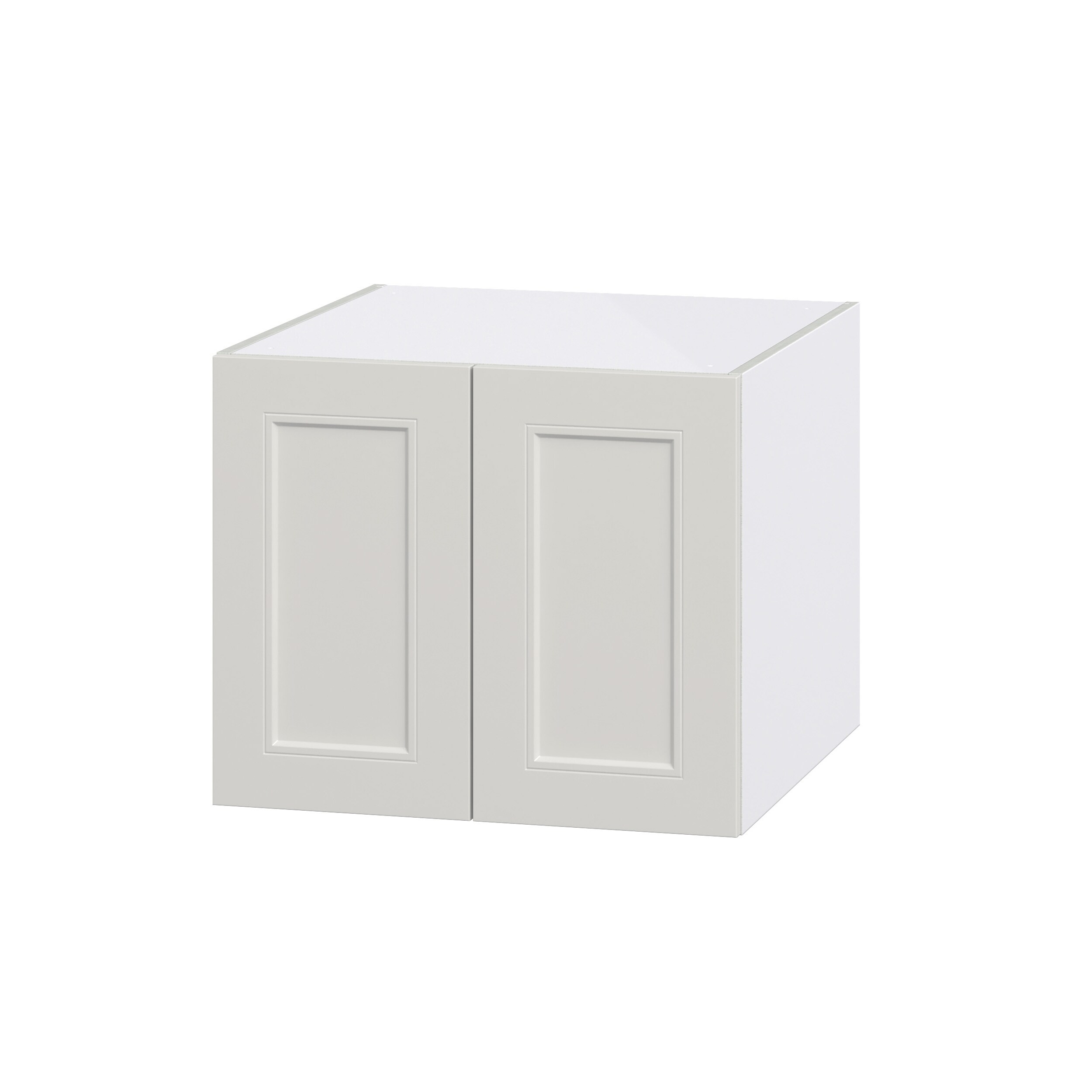 Hugo&Borg DSW242024-2-BE Belcourt 24-in W x 20-in H x 24-in D Painted Light Gray Wall Fully assembled Cabinet (Recessed Panel Shaker)