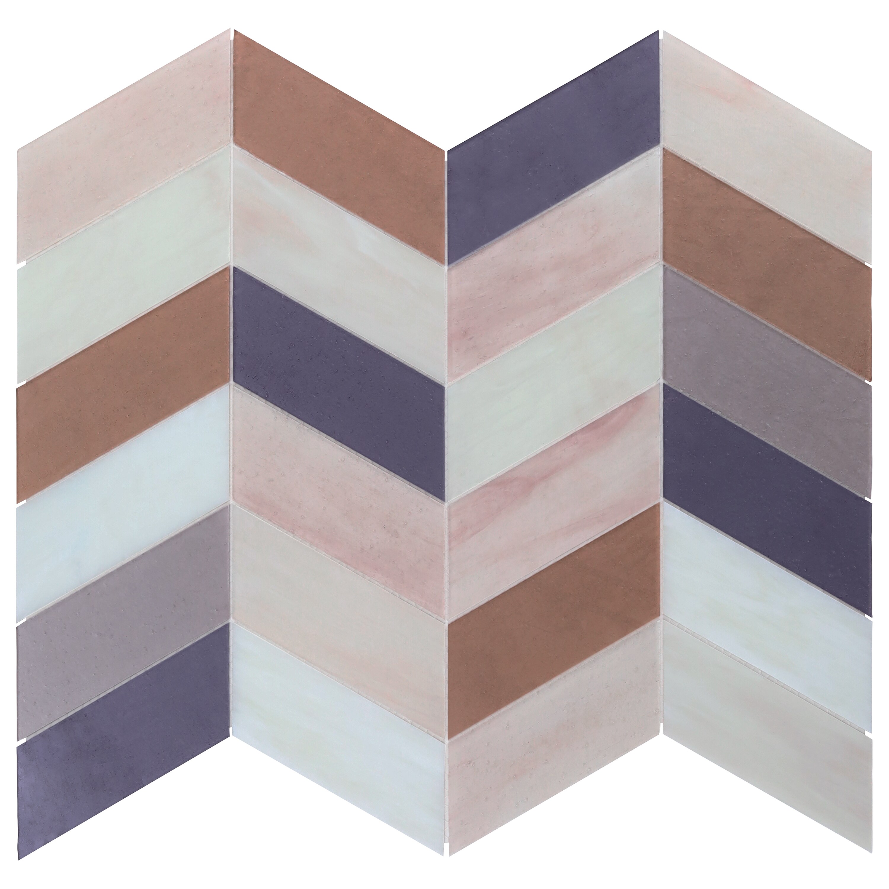 Artmore Tile Sample - Elizabeth Sutton Glory Rio Rose Gold 8-in x 9-in ...