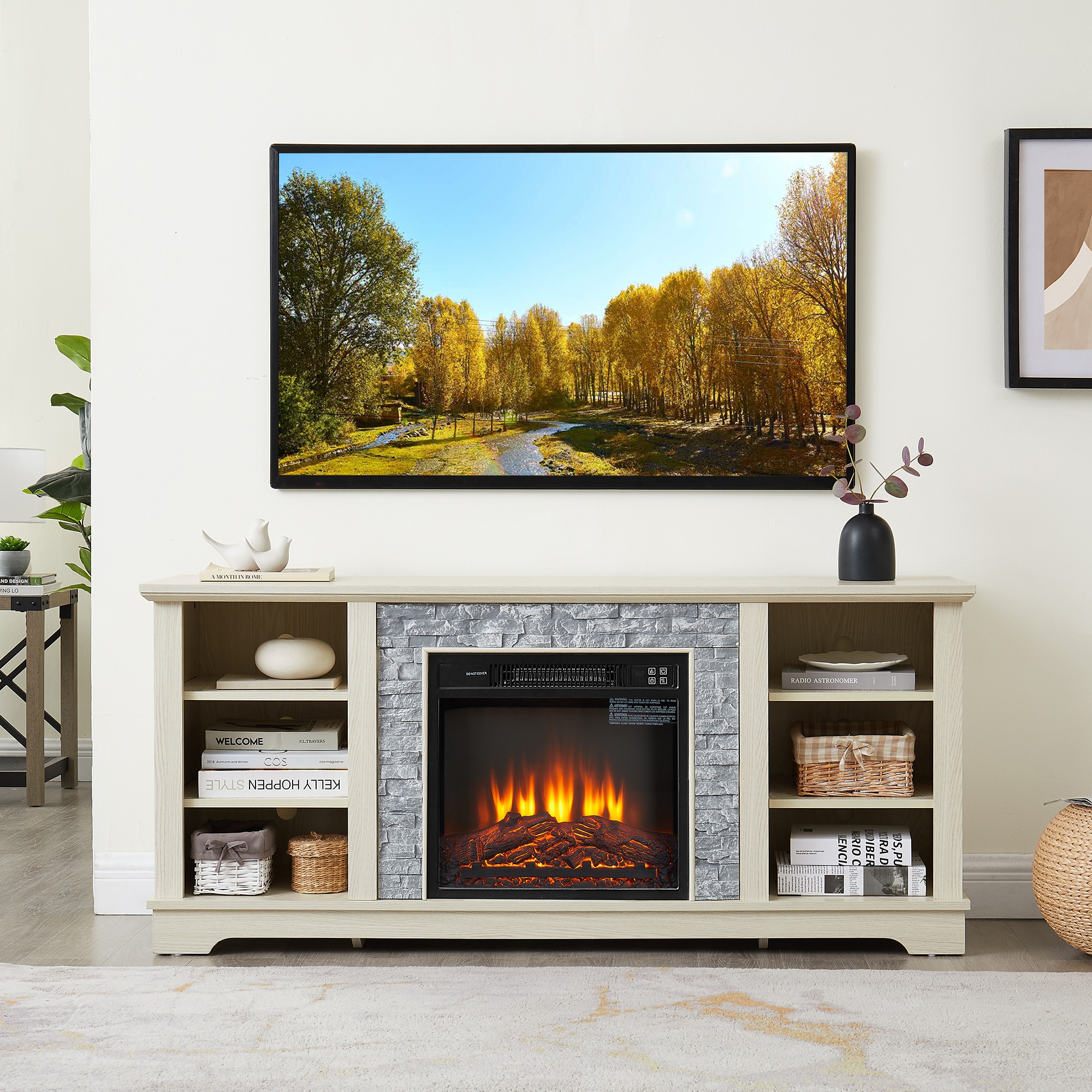 SINOFURN SYC160010BG Electric-Fireplaces - View #3