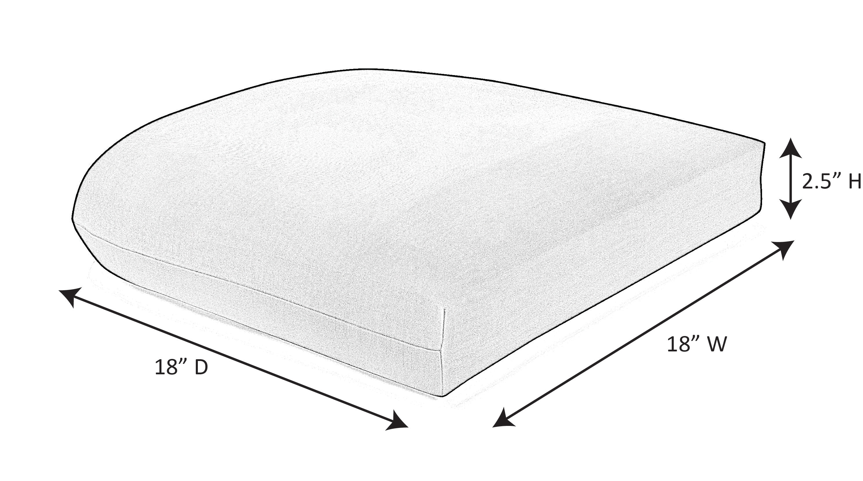 Sunbrella DS6973-3049 Patio-Furniture-Cushions - View #3