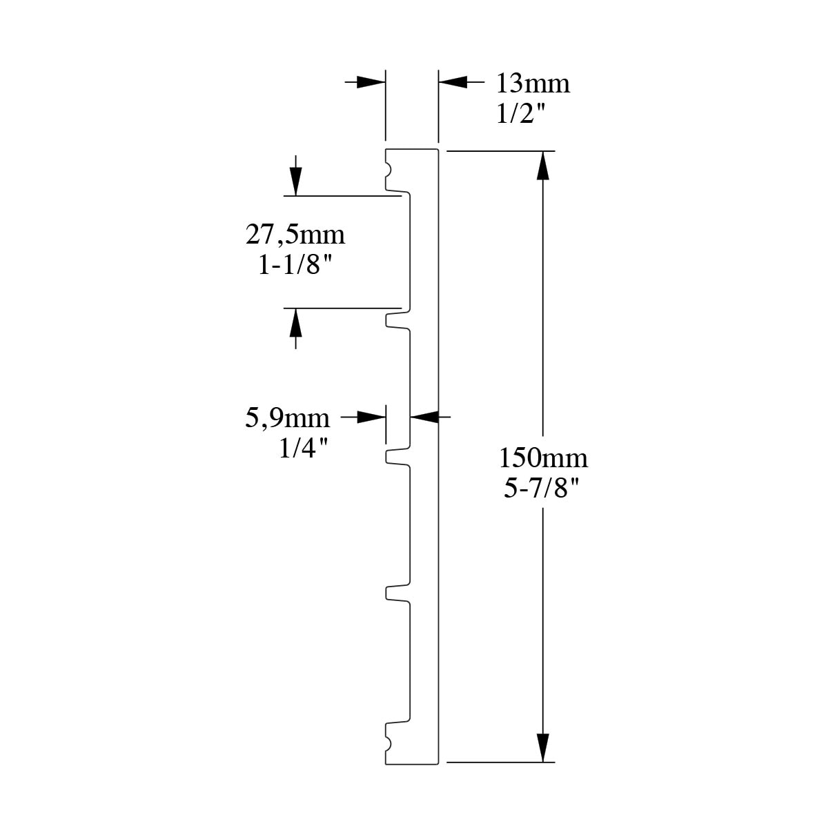 Orac Decor SX168 Baseboard-Moulding - View #2