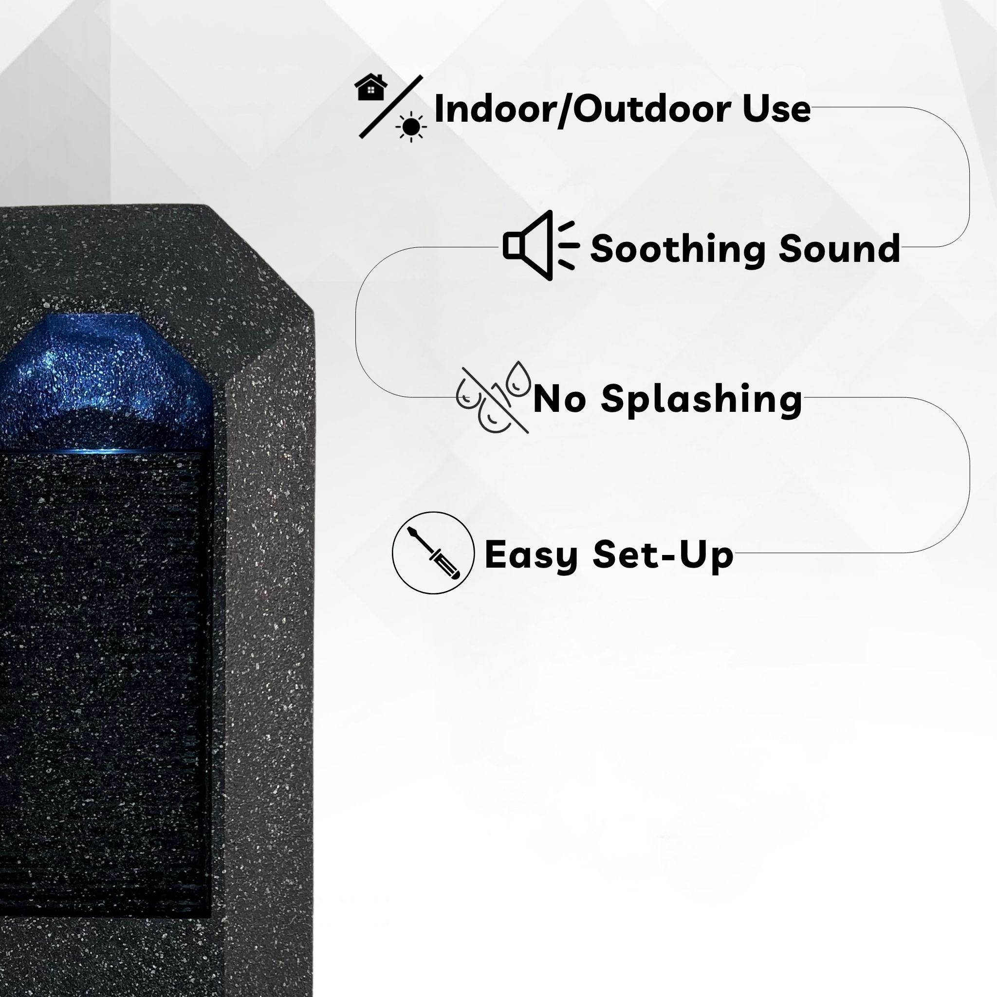 XBrand LWL6067BK fountains - View #7