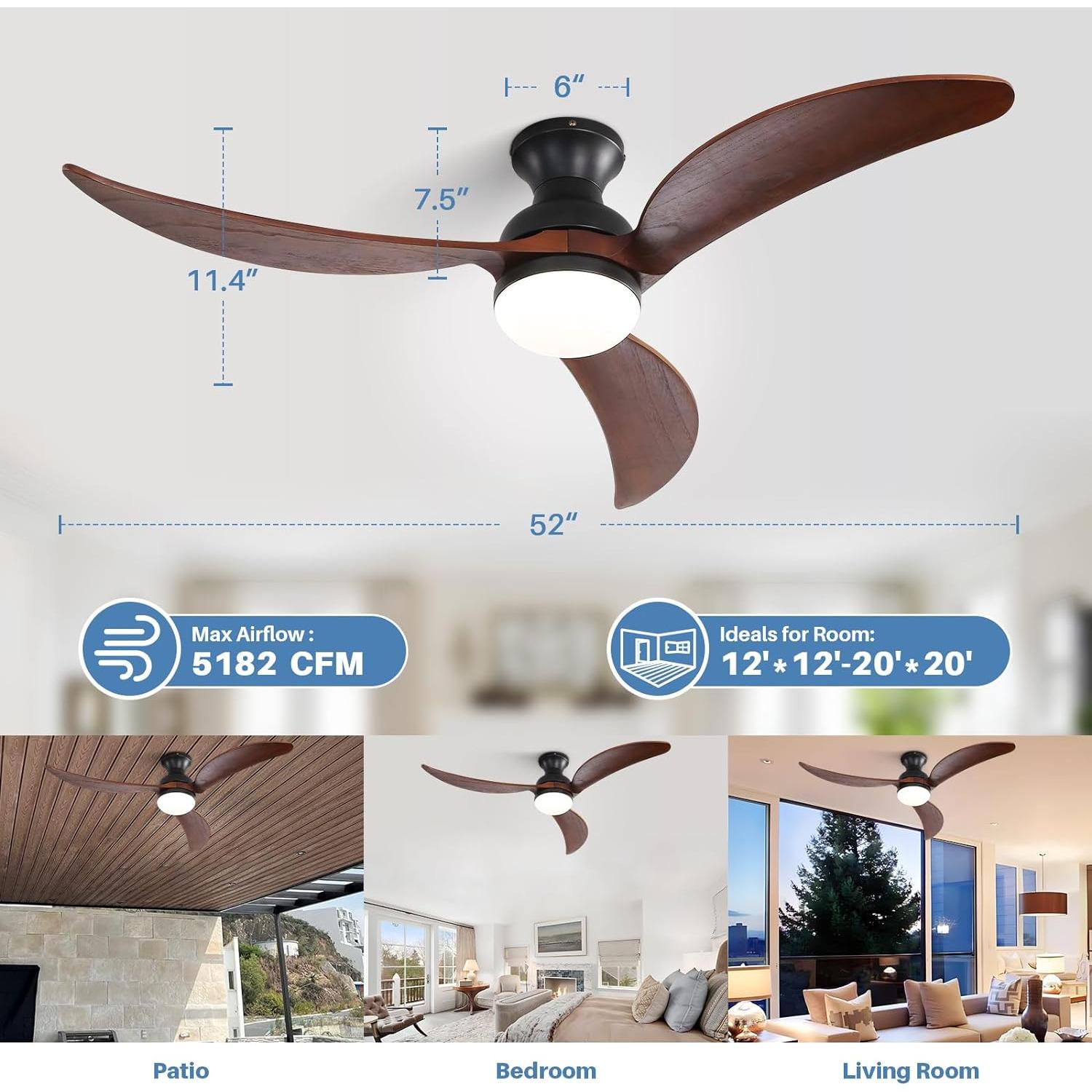 Bayfeve BFKS-52322-CF Ceiling-Fans - View #6