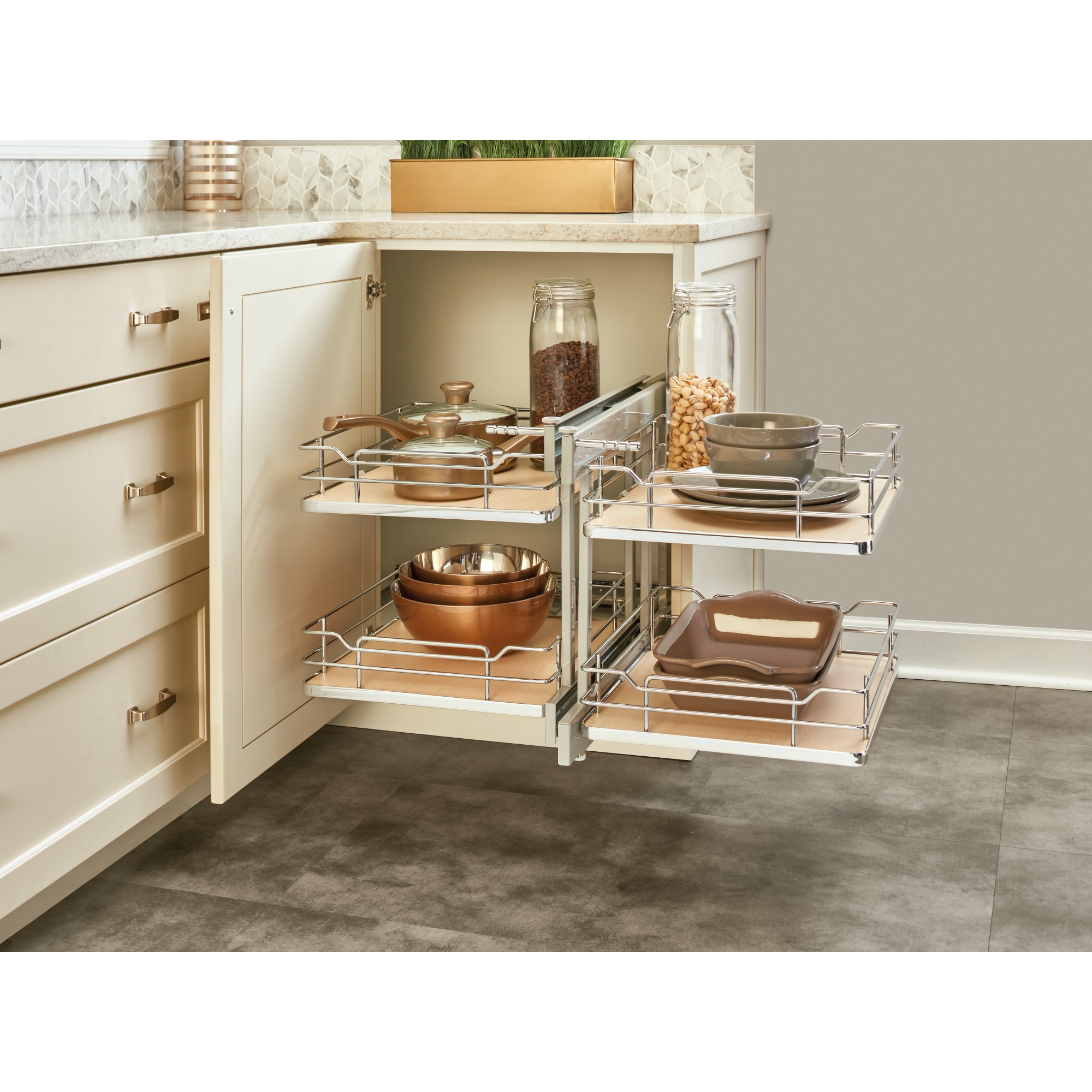 Rev-A-Shelf 53PSP-18SC-MP Pull-Out-Cabinet-Baskets - View #7