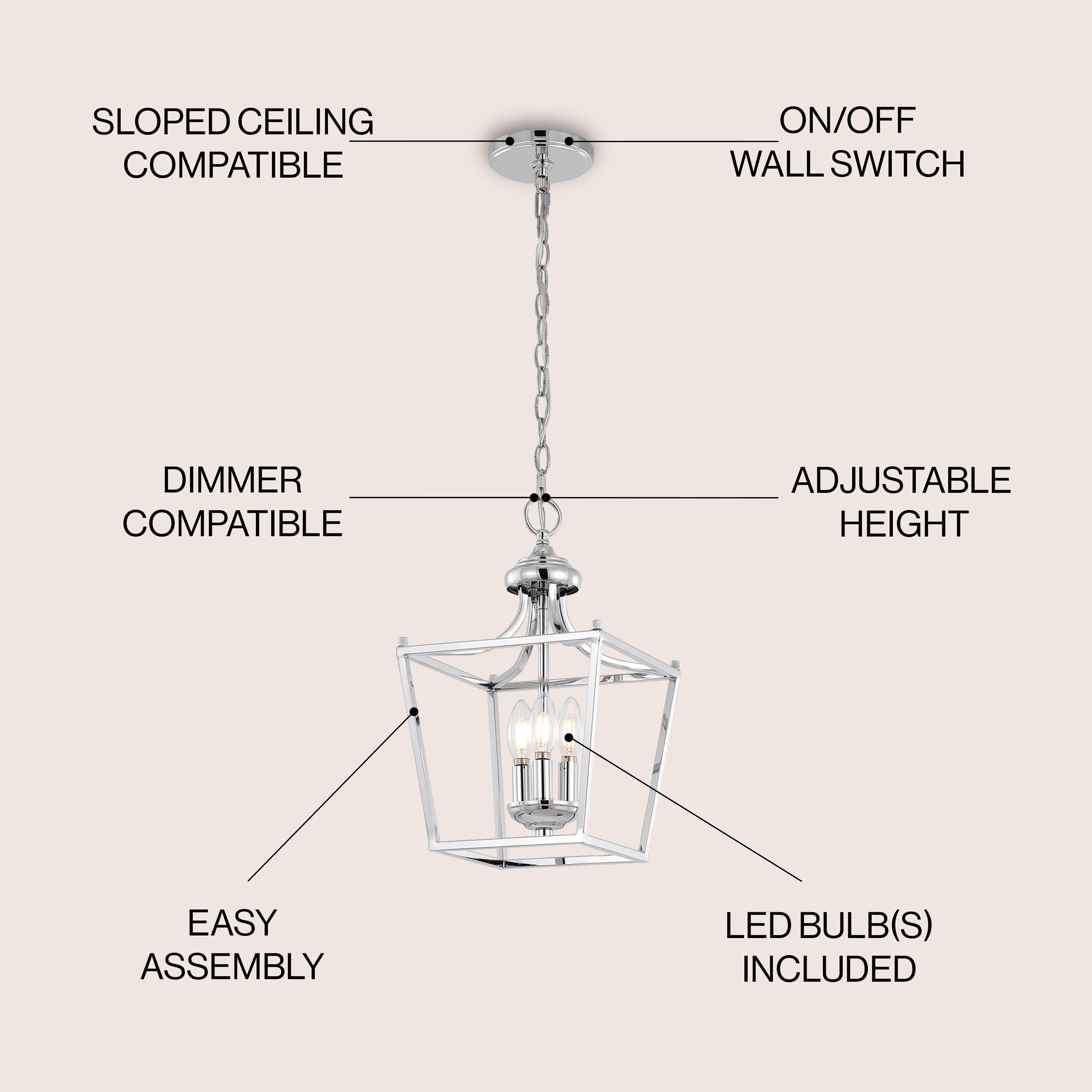JONATHAN  Y JYL7560B Pendant-Lights - View #3