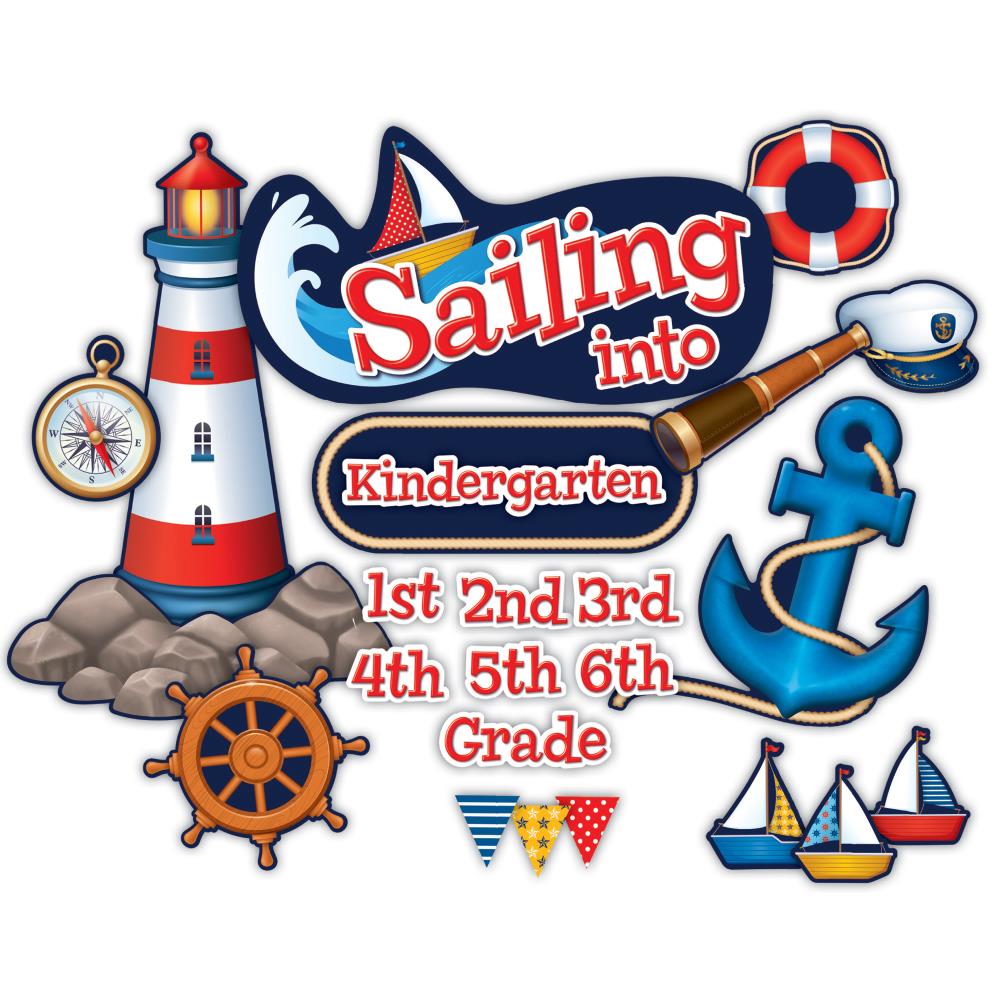 Teacher Created Resources TCR5440 Sailing Into...Bulletin Board Display Set
