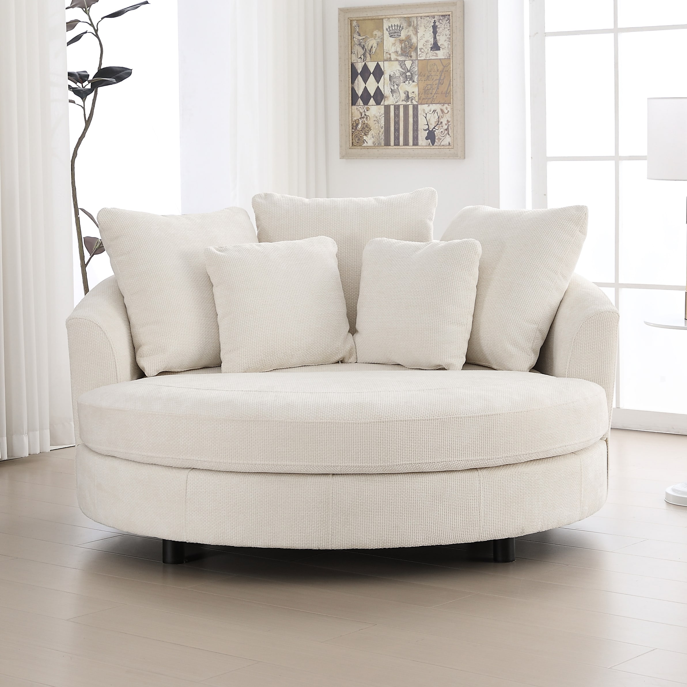 Hrinhom HC-W1104-BEIGE chairs - View #3