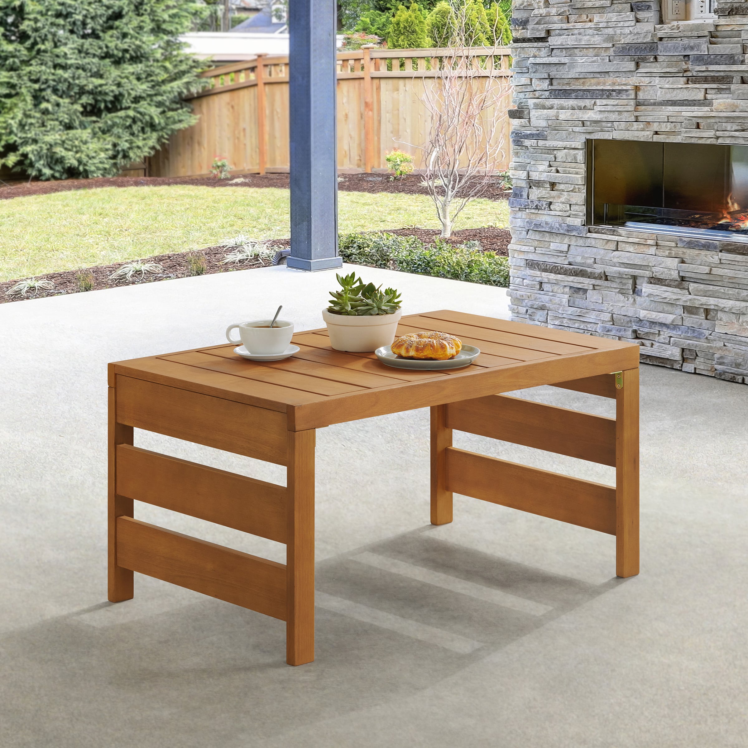 Alaterre Furniture 80-OUTD-WD-SMCT Patio-Tables - View #2