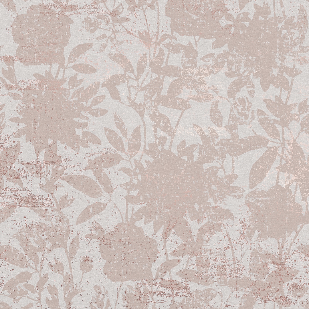 Tempaper 28-sq ft Pink Vinyl Floral Self-adhesive Peel and Stick Wallpaper