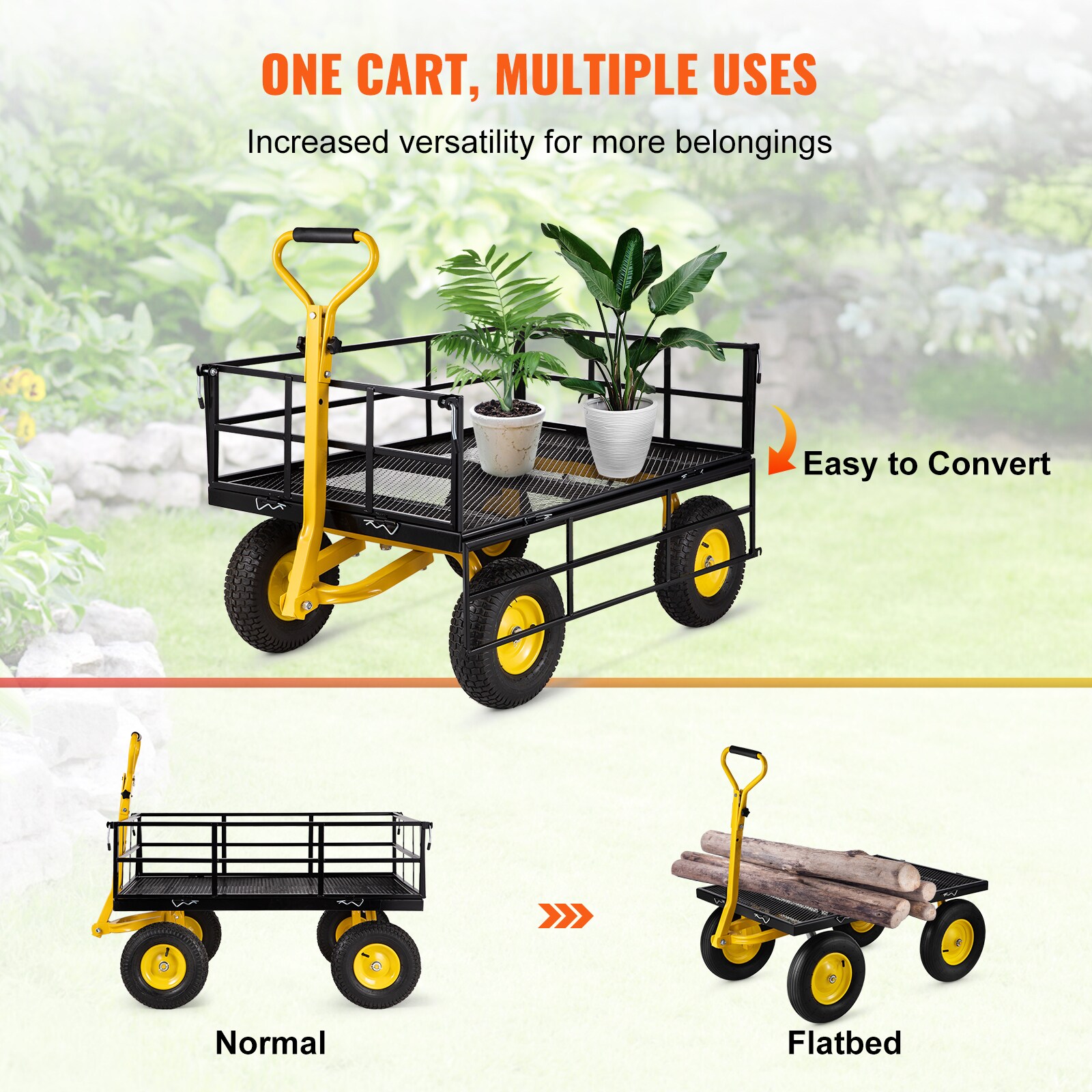 VEVOR ZXHYTCHSB120025BYV0 Yard-Carts - View #5