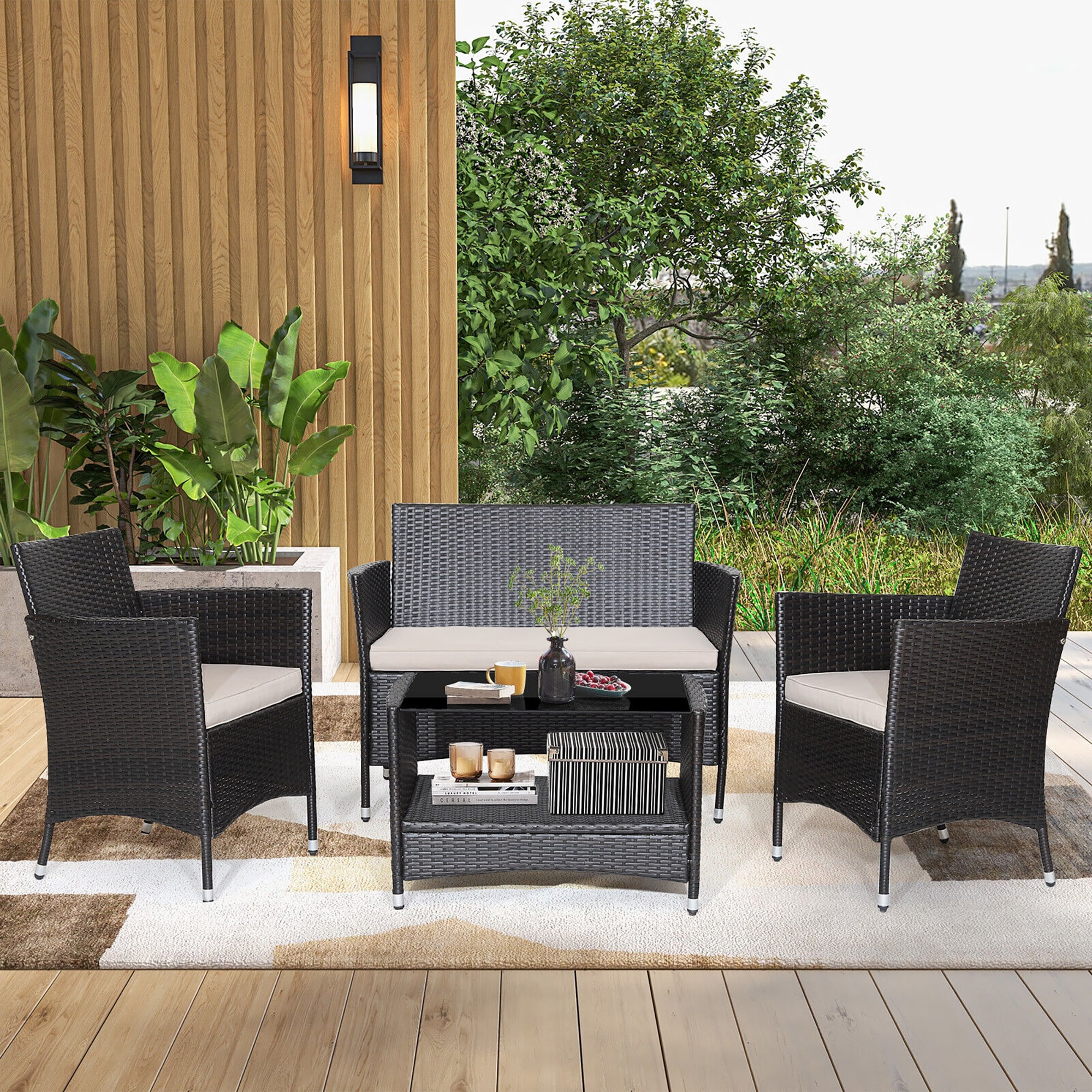 Forclover HYFL-627HW Patio-Conversation-Sets - View #2