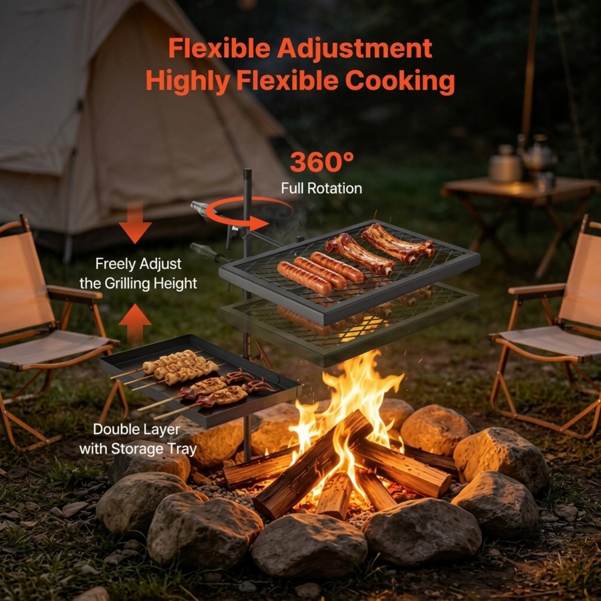 Numhew NHMAX021024 Outdoor-Gas-Firepits - View #7