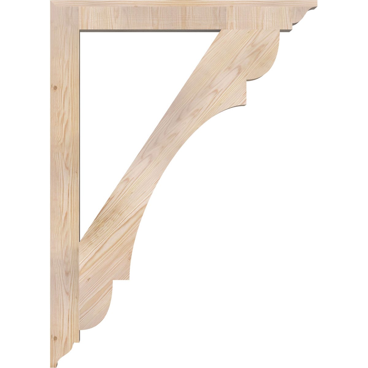 Ekena Millwork BKT04X32X44OLY01SDF Exterior-Brackets-Braces - View #3