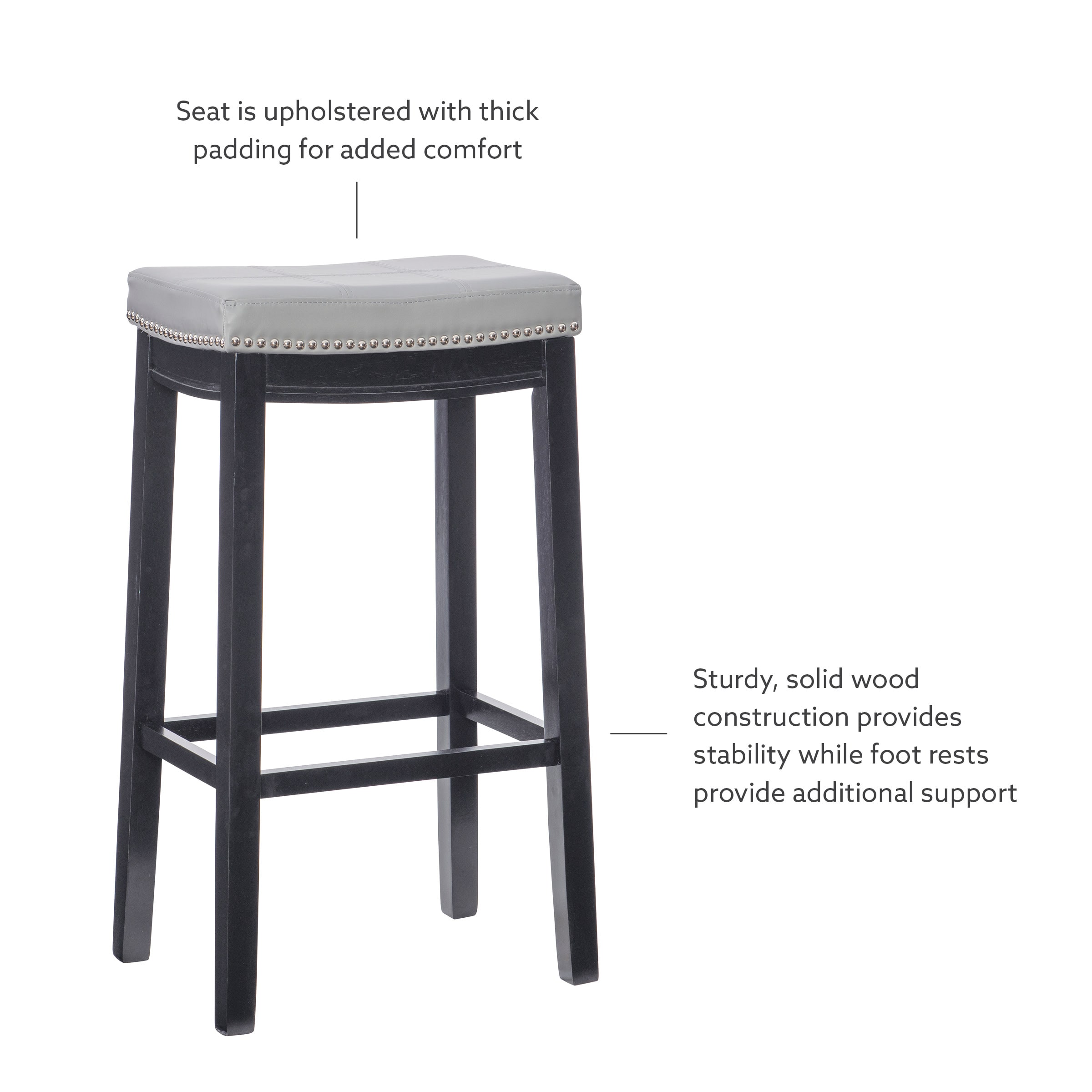 Linon BS219GRY01U stools - View #11