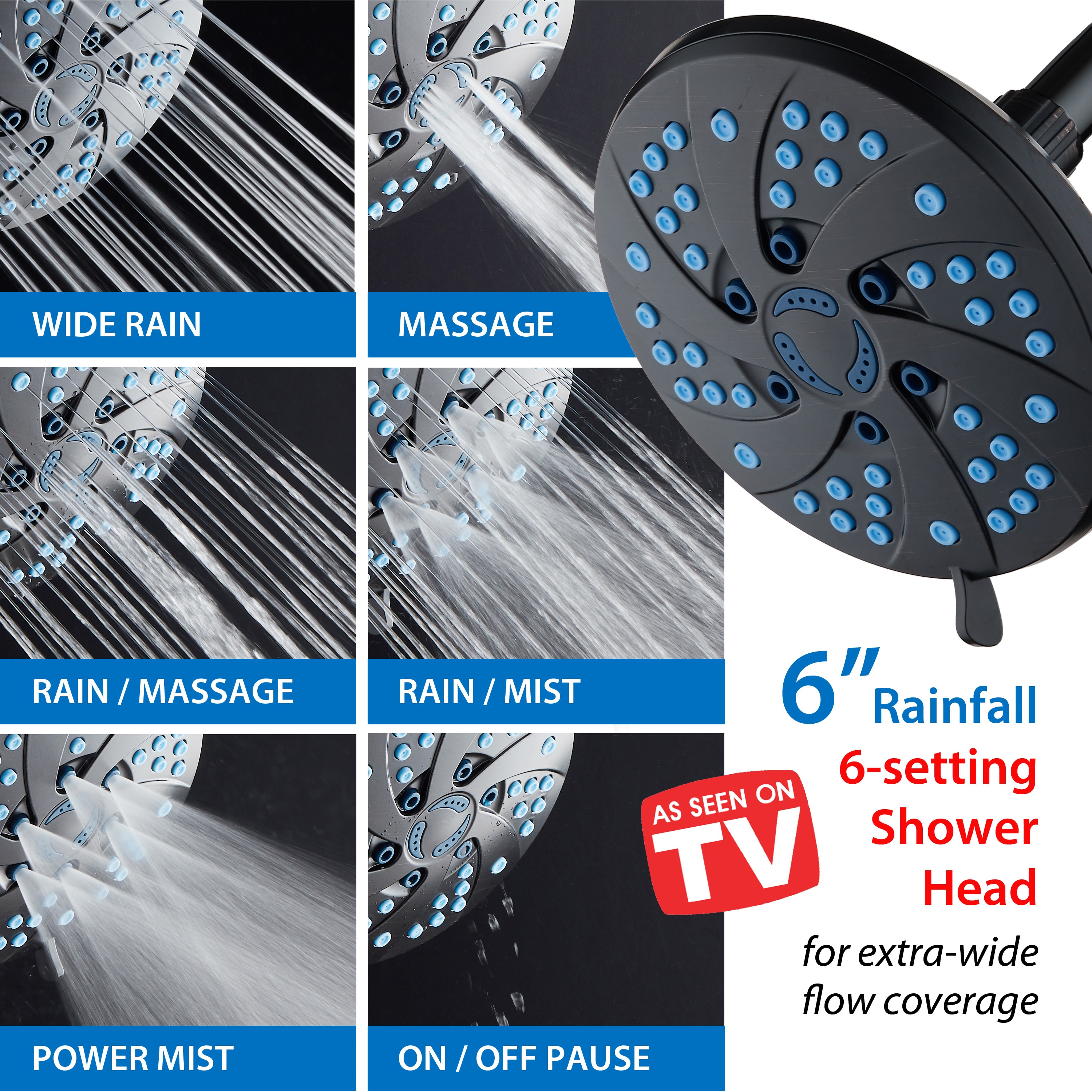 AquaCare 4352 Fixed-Showerhead - View #7