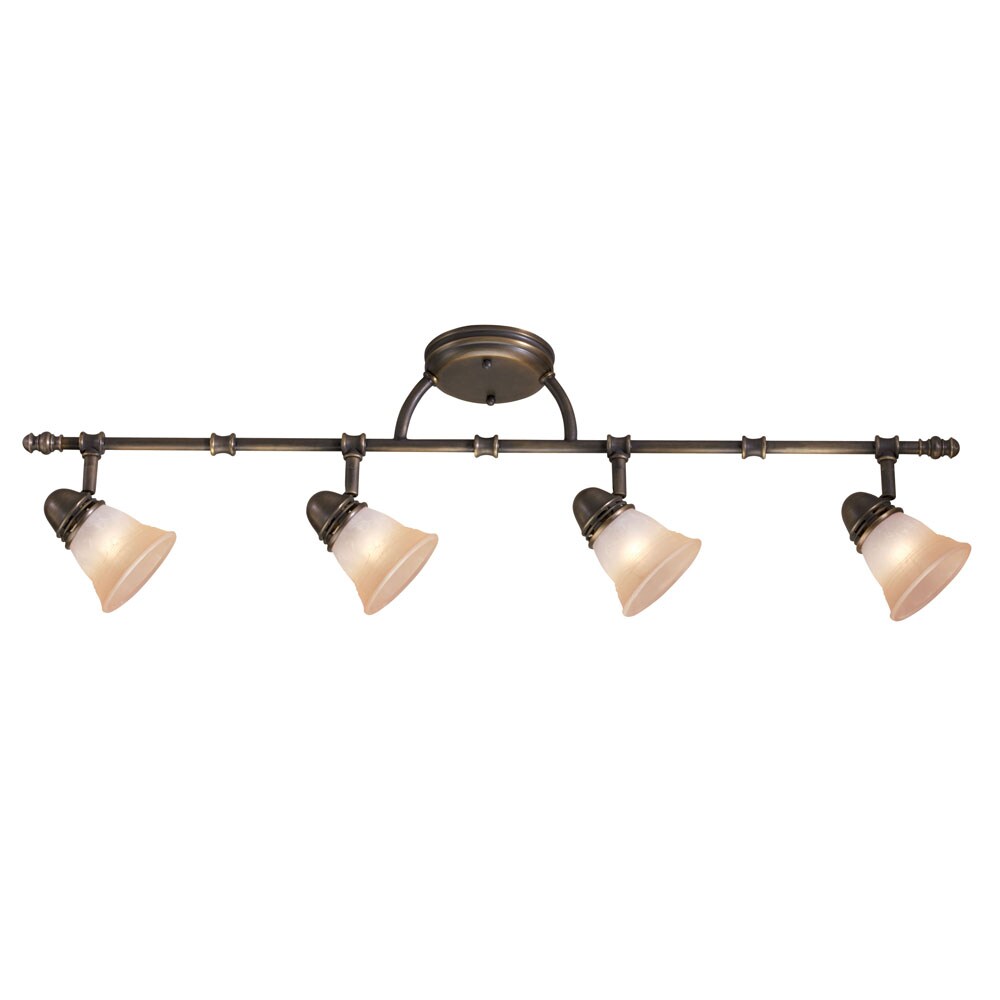 Portfolio Libbe 335 In 4 Light Olde Bronze Dimmable Gu10 Pin Base