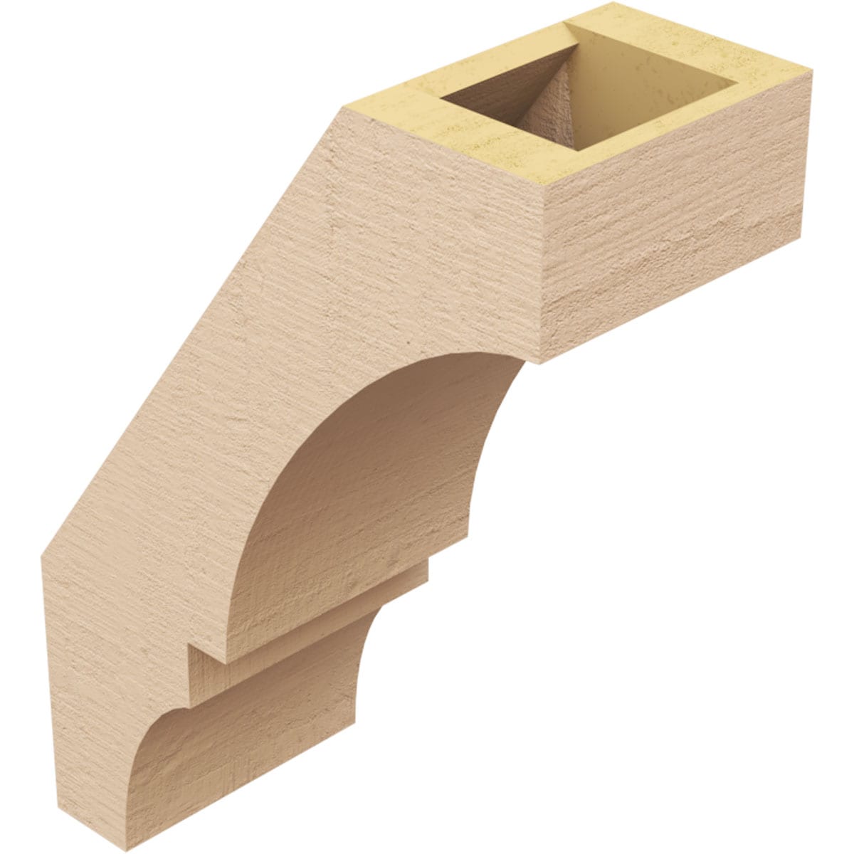 Ekena Millwork BRCUR05X10X14BOARCPR braces - View #6