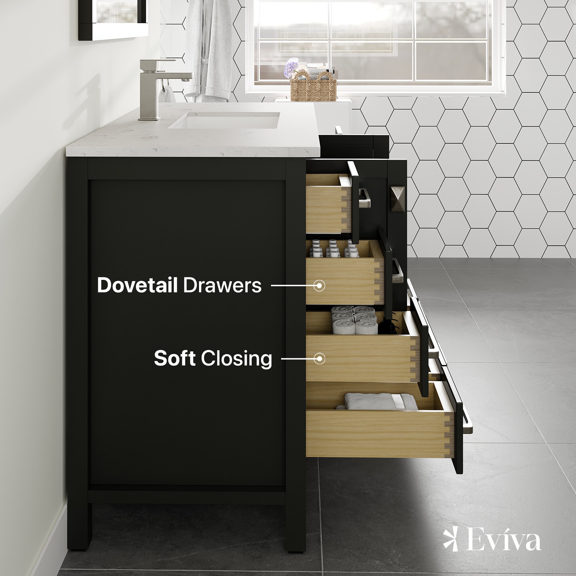 Eviva TVN414-42X18ES-Q Bath-Vanity-Combo - View #5