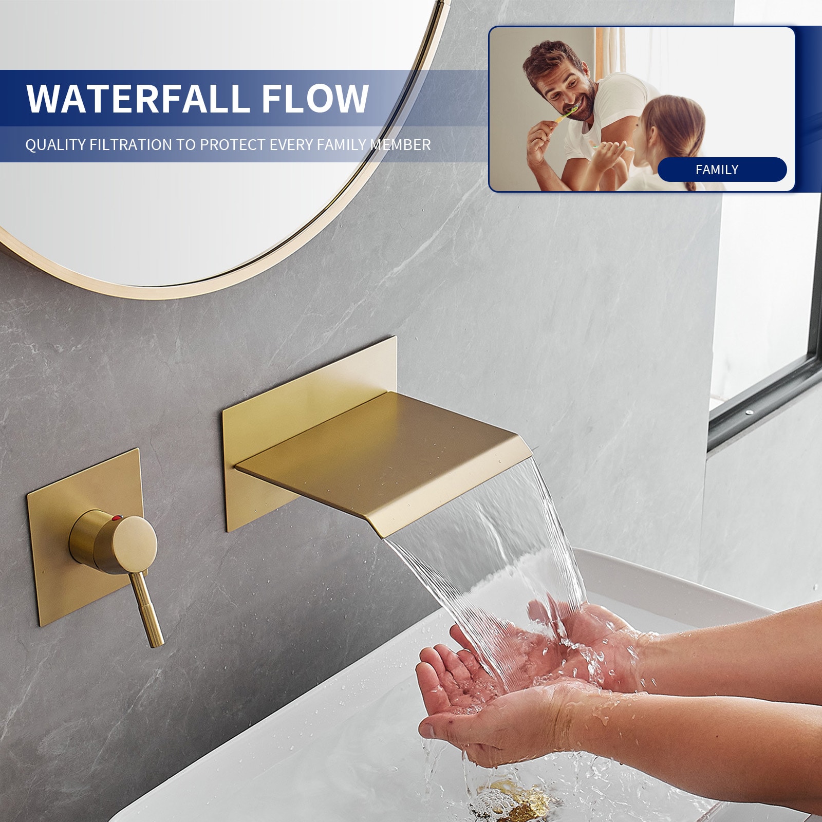 BWE A-93006-BG Lavatory-Faucets - View #4