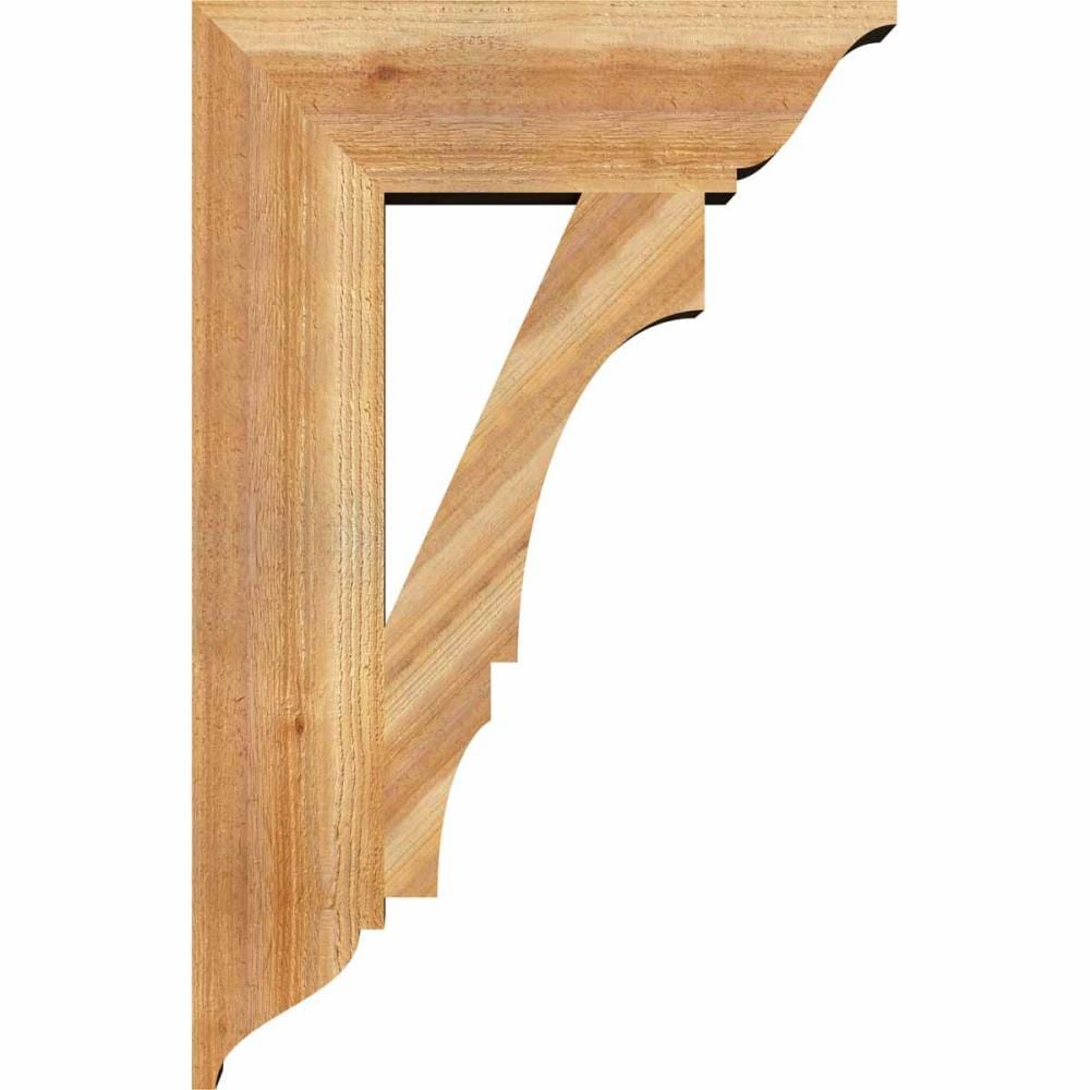 Ekena Millwork BKT06X22X34BOA01RWR Exterior-Brackets-Braces - View #3
