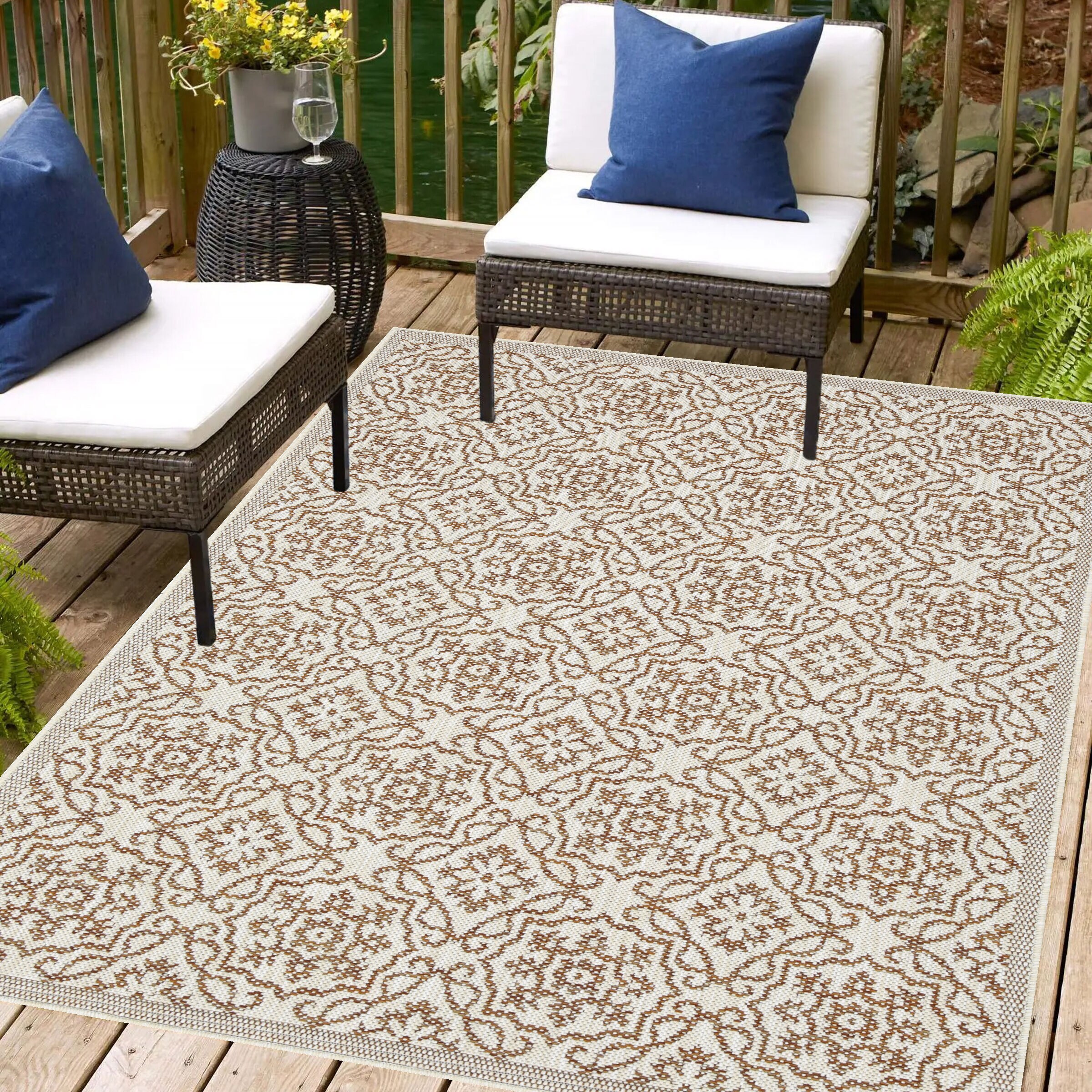 Playa Rug PLY-ELZ-BRICK-9X12 rugs - View #6