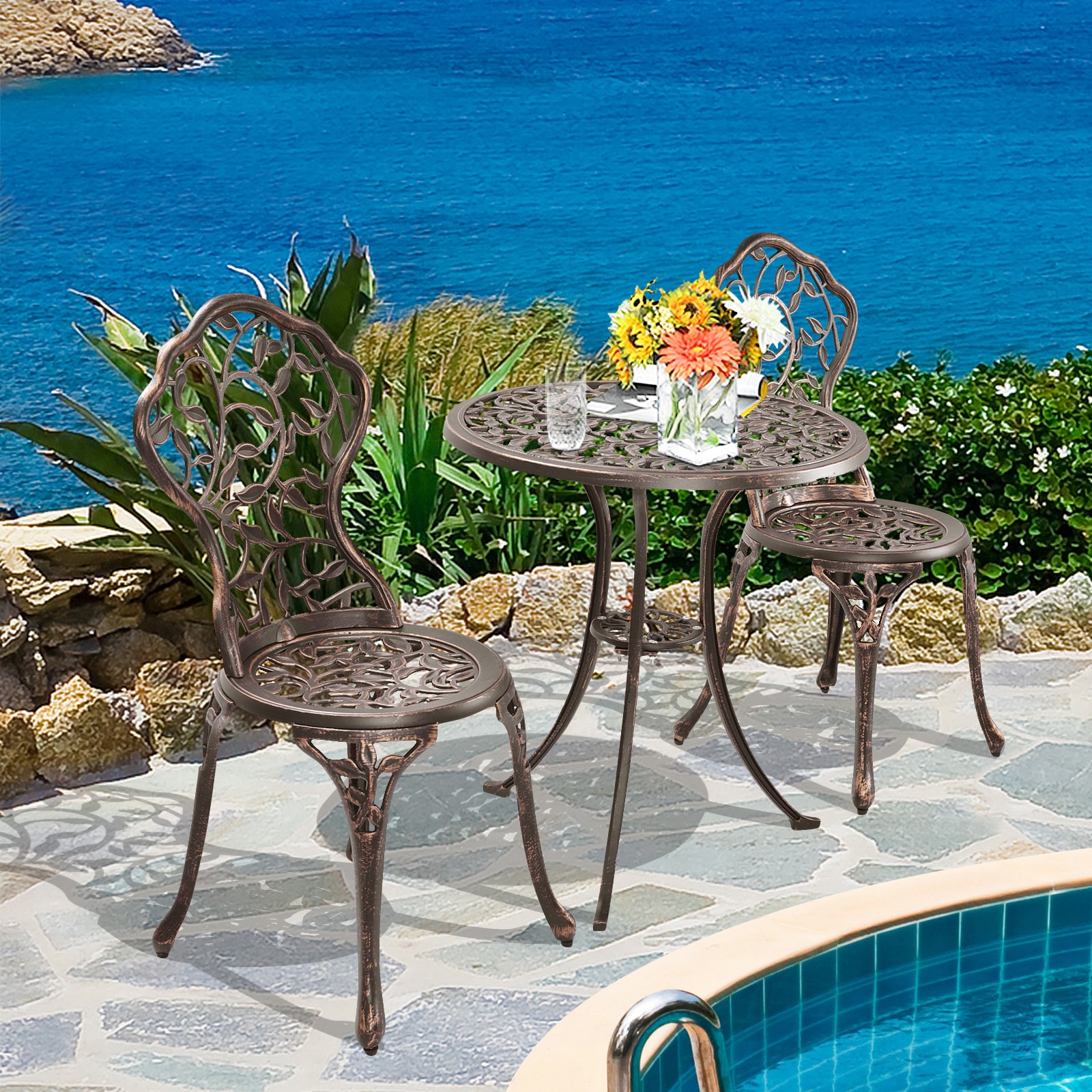 WELLFOR DOGN70770 Patio-Conversation-Sets - View #3