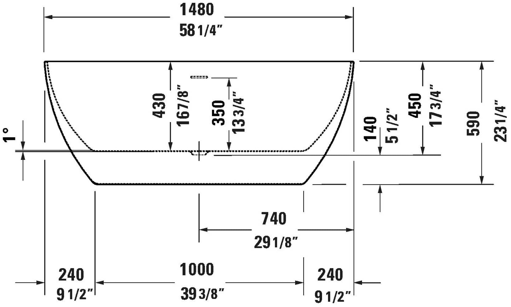 Duravit 700524000000090 bathtubs - View #4