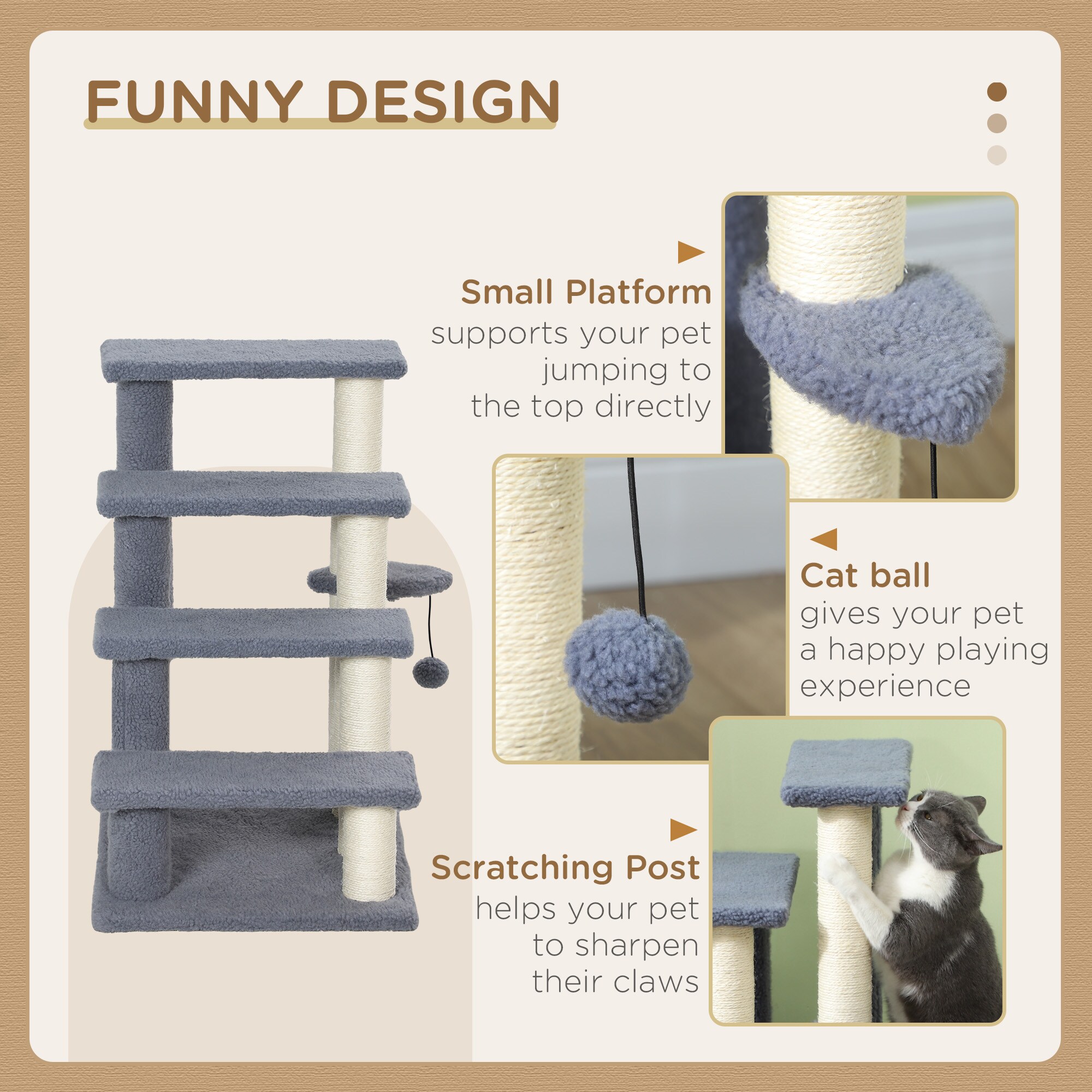 PawHut X-D06-093 Pet-Steps - View #6