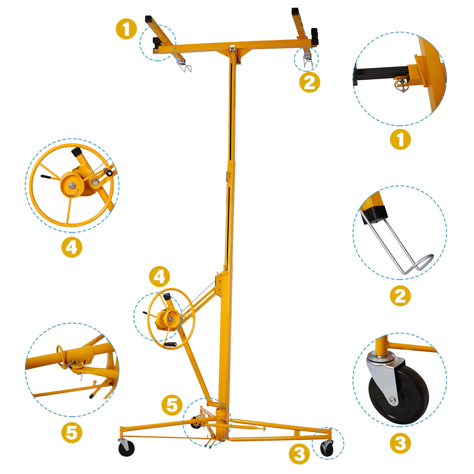 Maocao Hoom BH538730 Drywall-Panel-Carriers - View #4